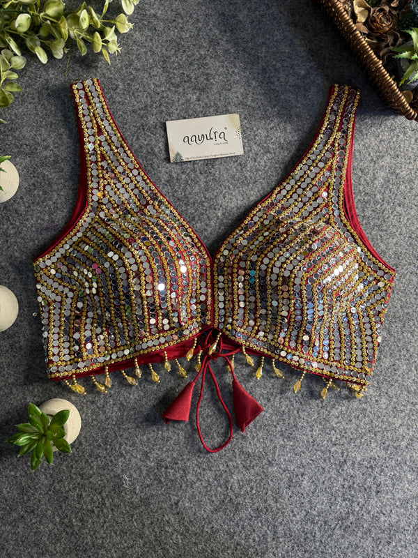 Lunara Festive Glow Blouse