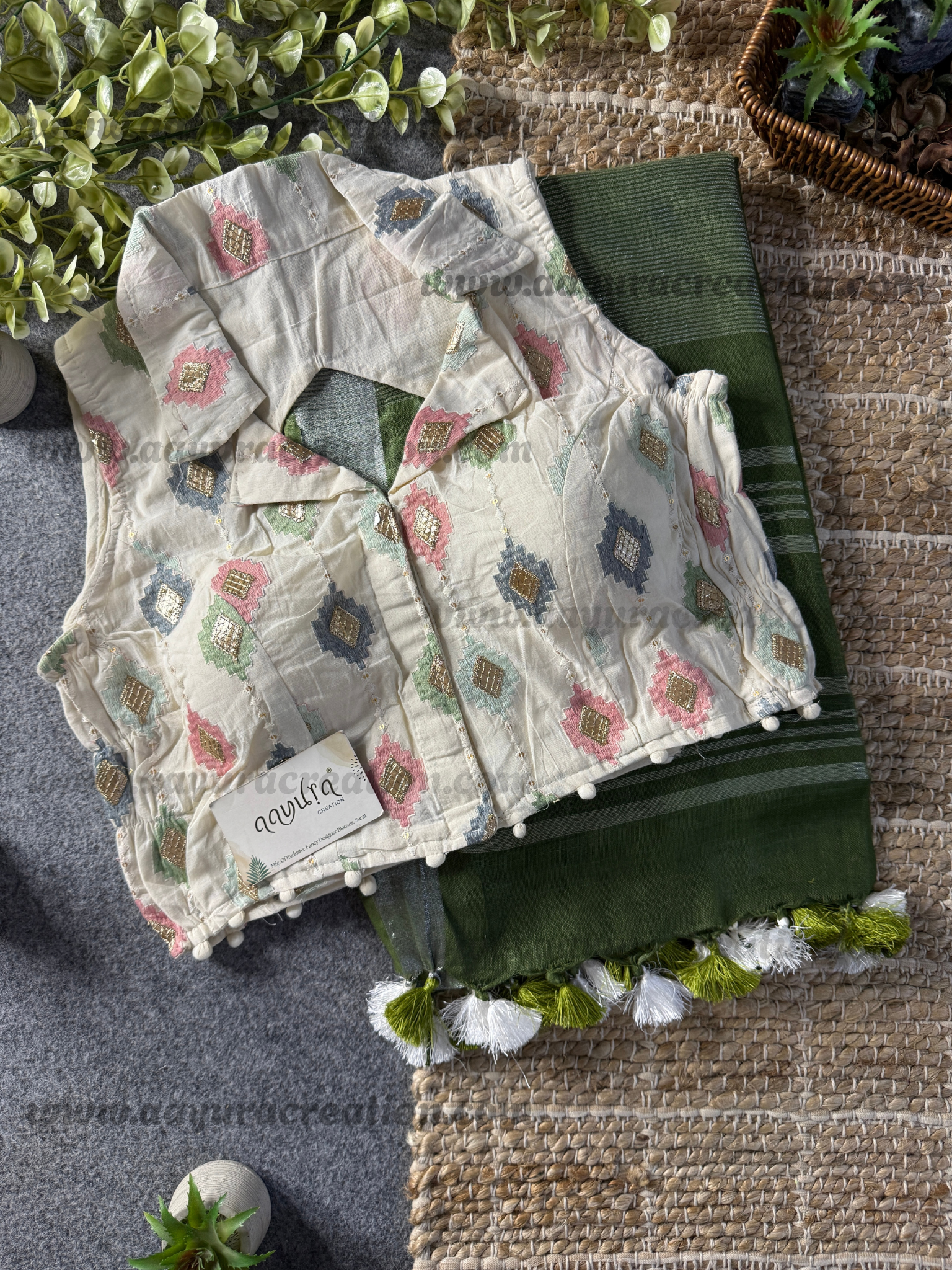 Linen Raw Elegance