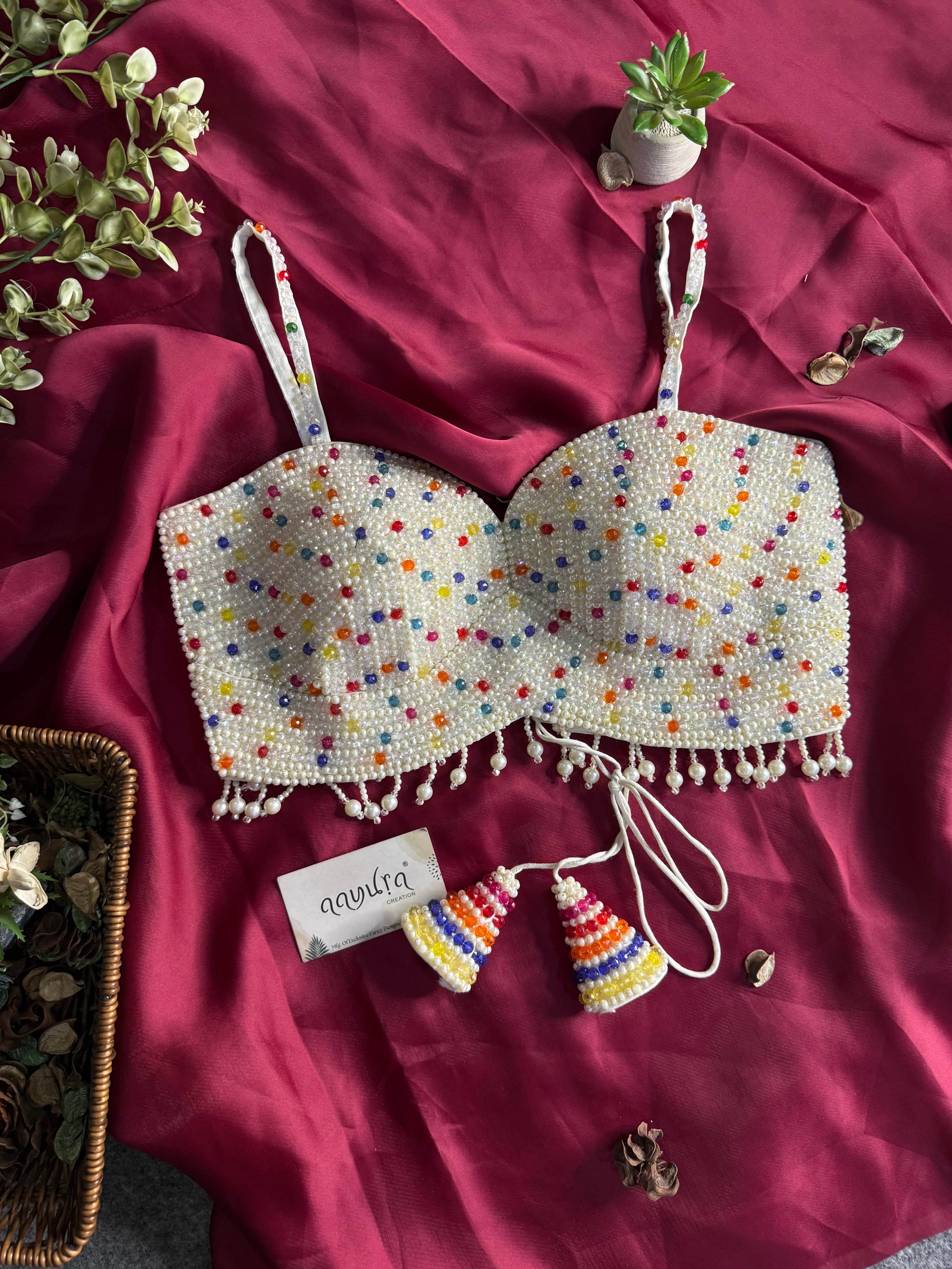 Pearl Whisper Silk Saree Set