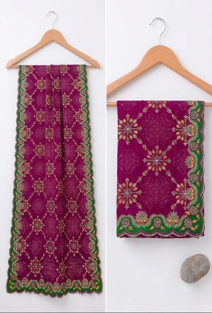 Leher Premium Chinon Dupatta