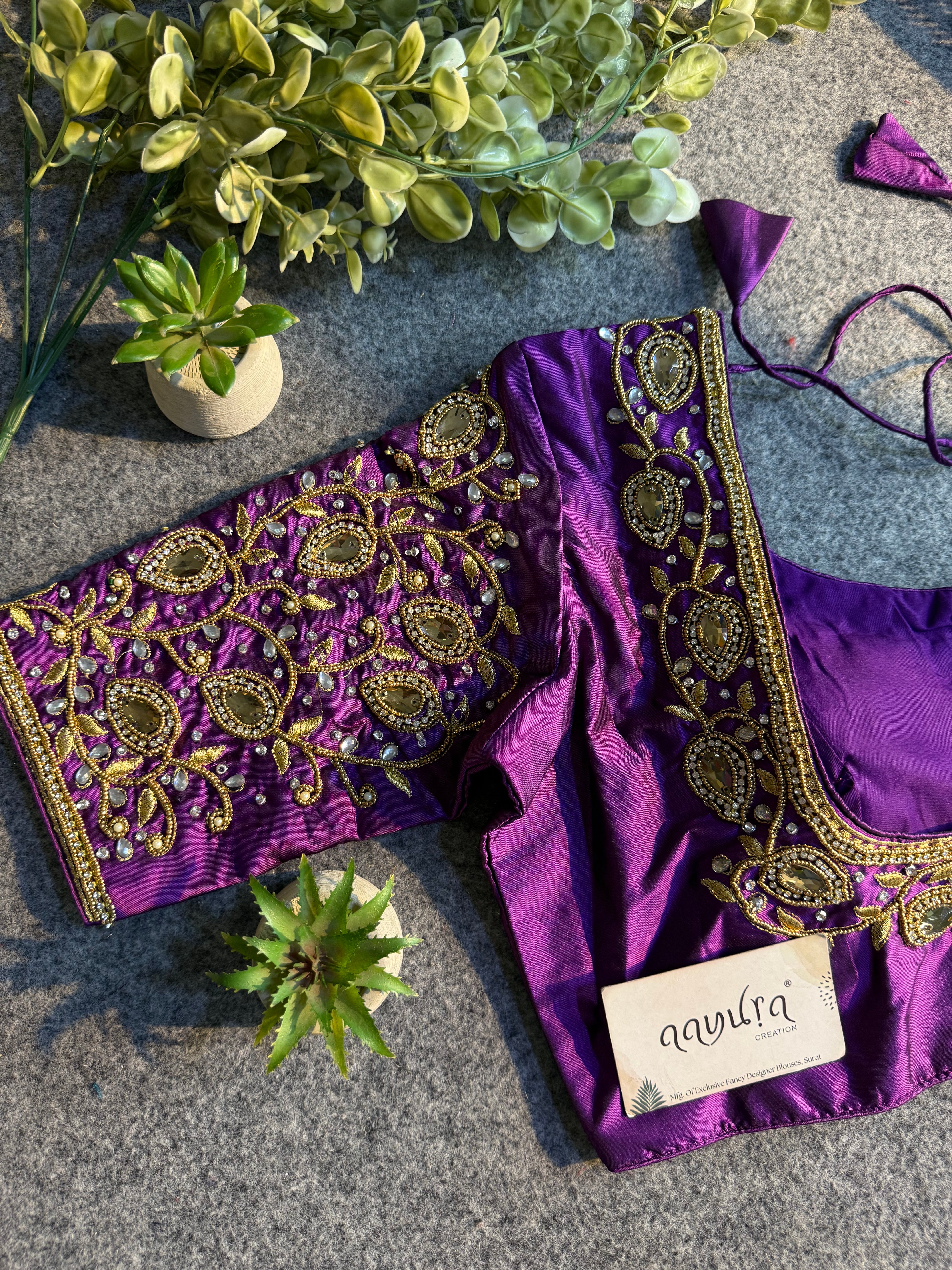 Twinkle Aari Work Blouse