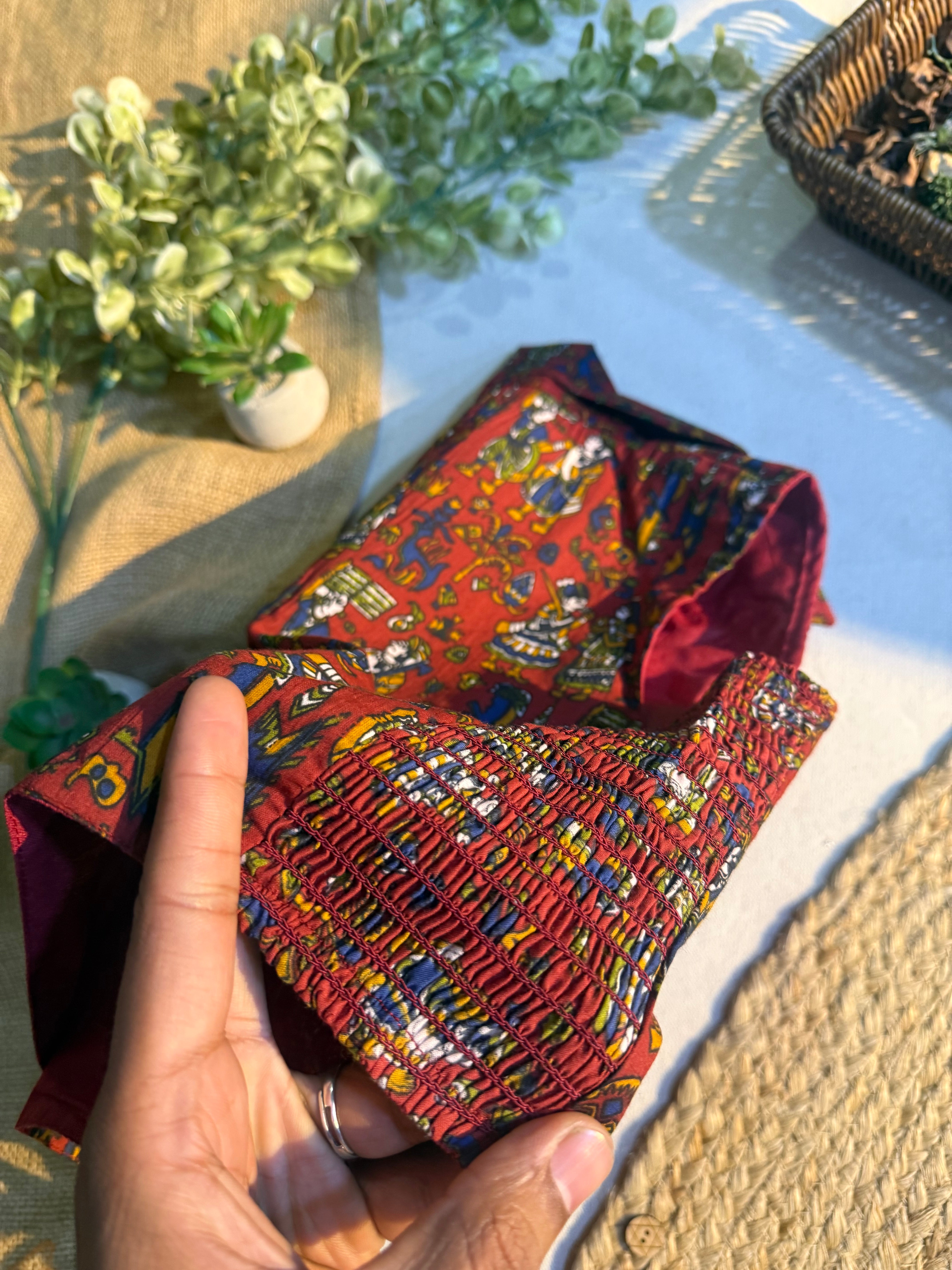 Soft Stretch Premium Cotton Blouse
