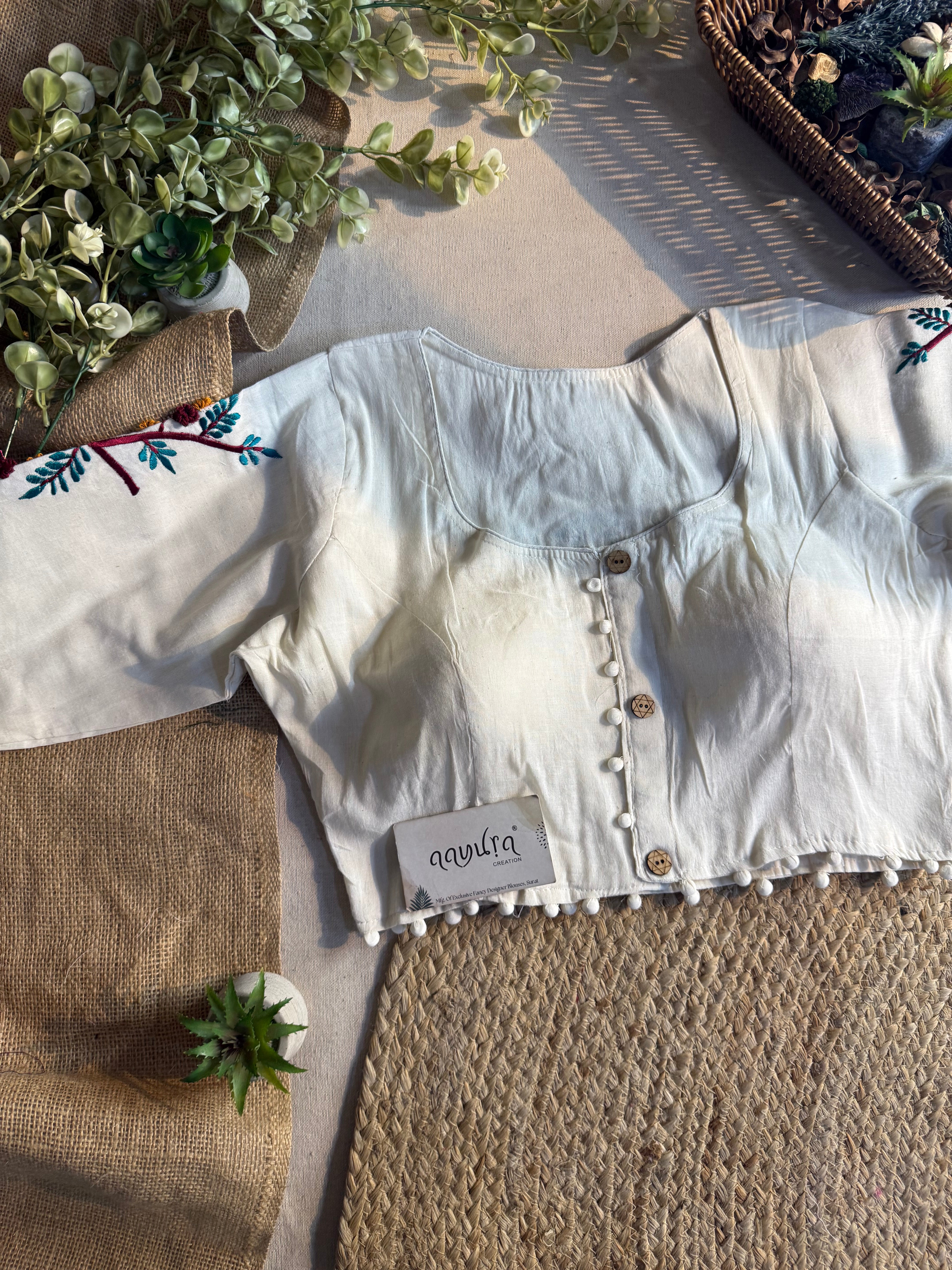 Elite Craft Cotton Blouse