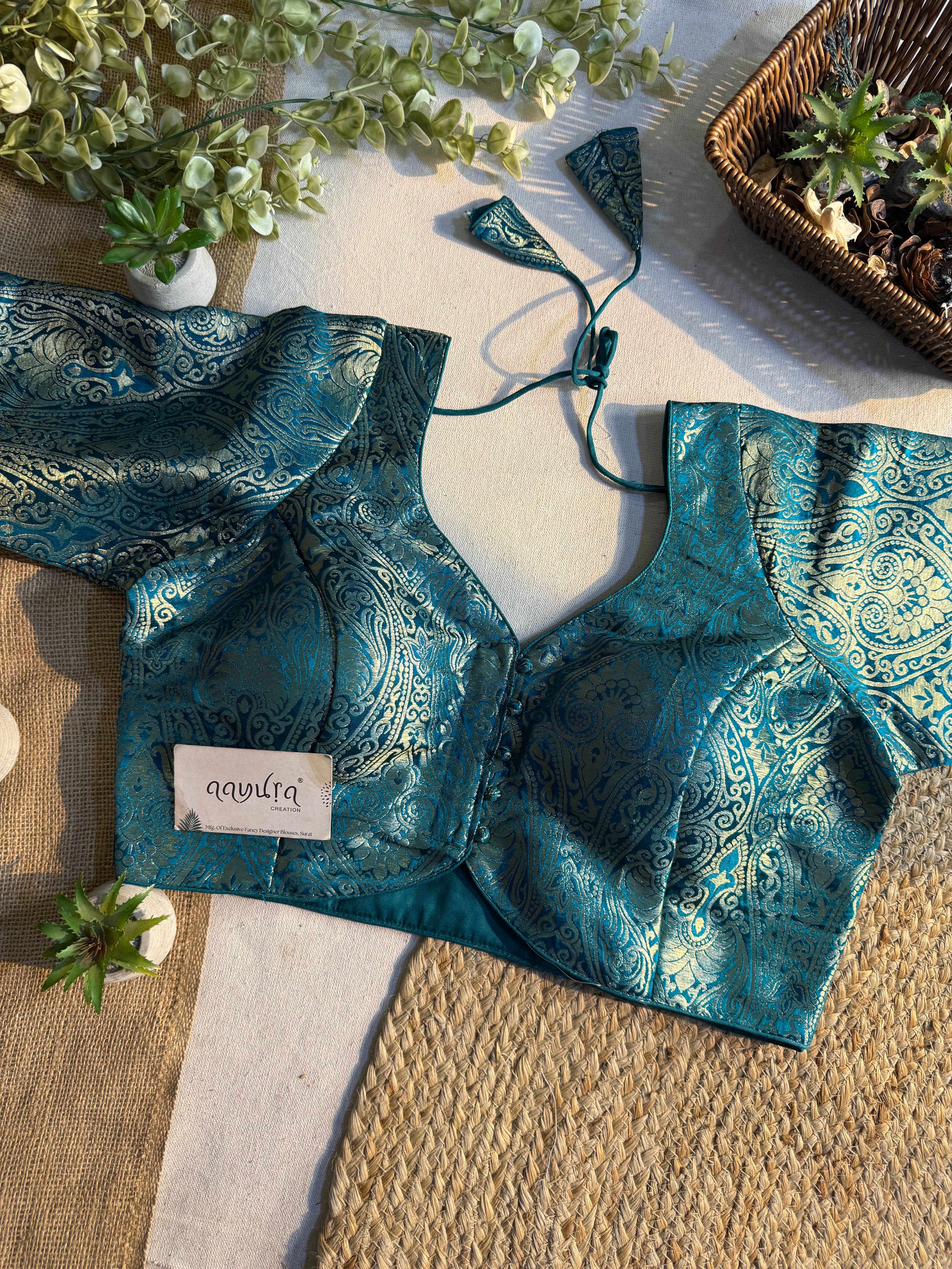 Zeenat Heritage Banarasi Blouse
