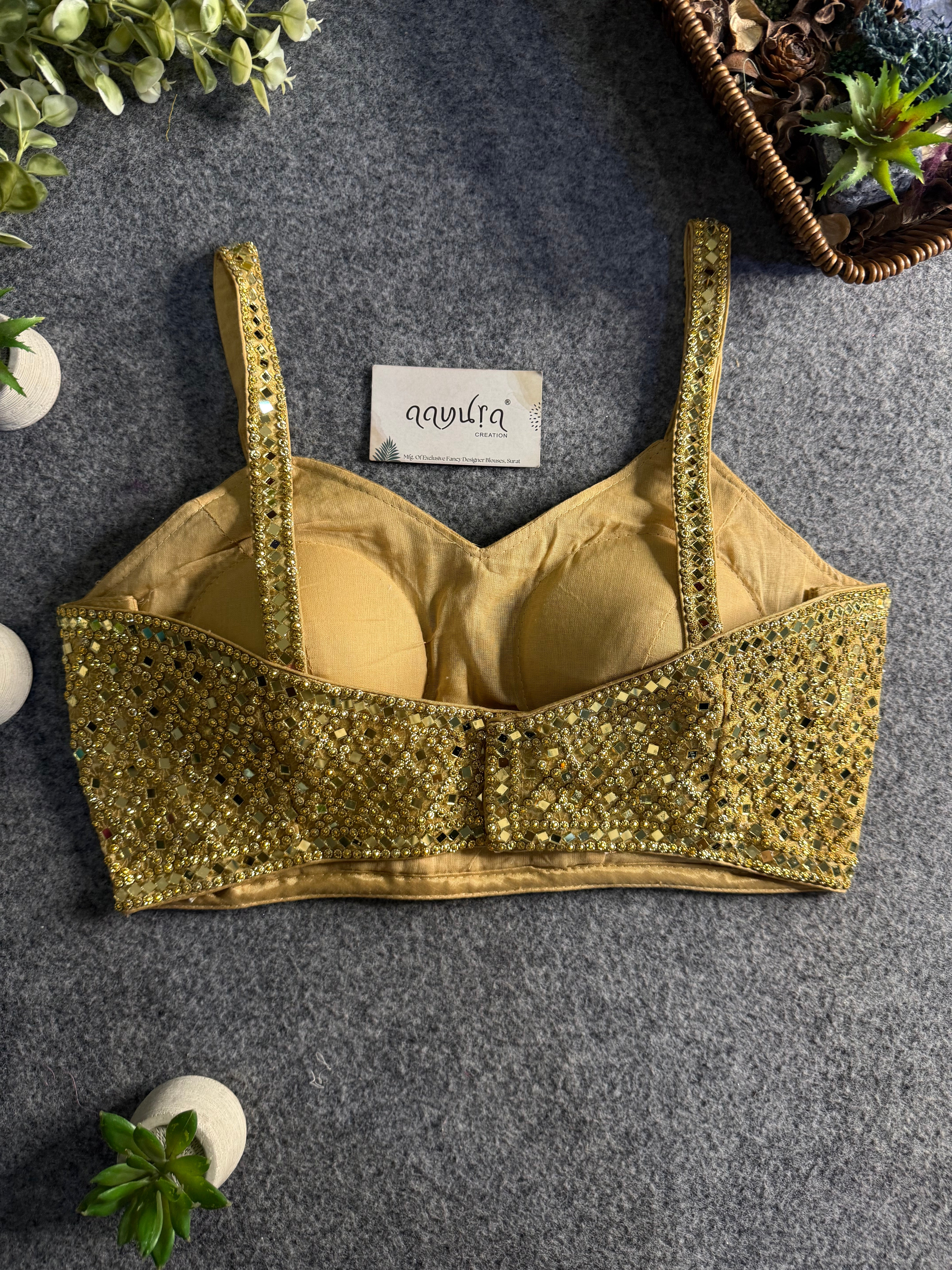 Lunara Festive Glow Strap Blouse