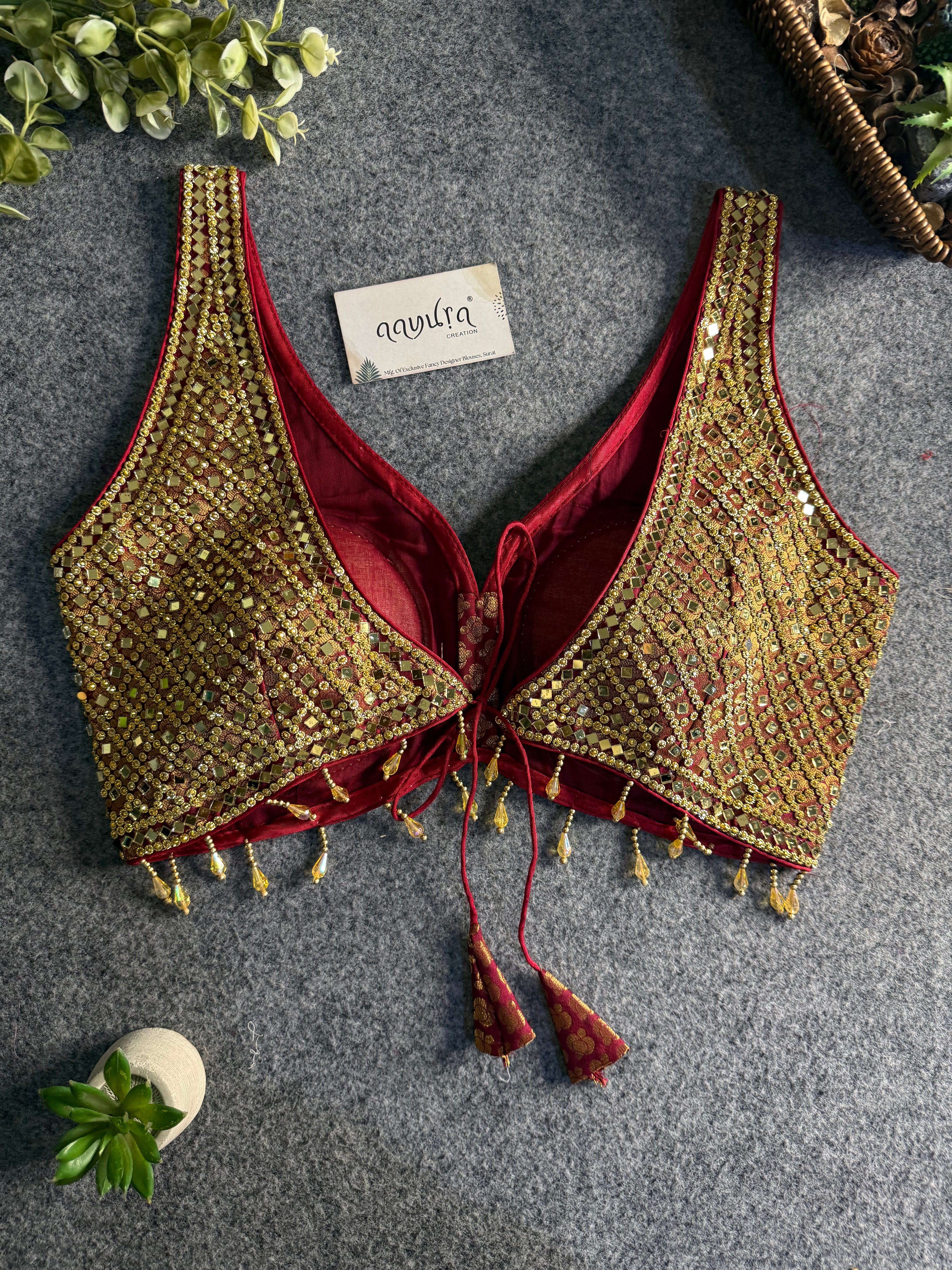 Lunara Festive Glow Blouse