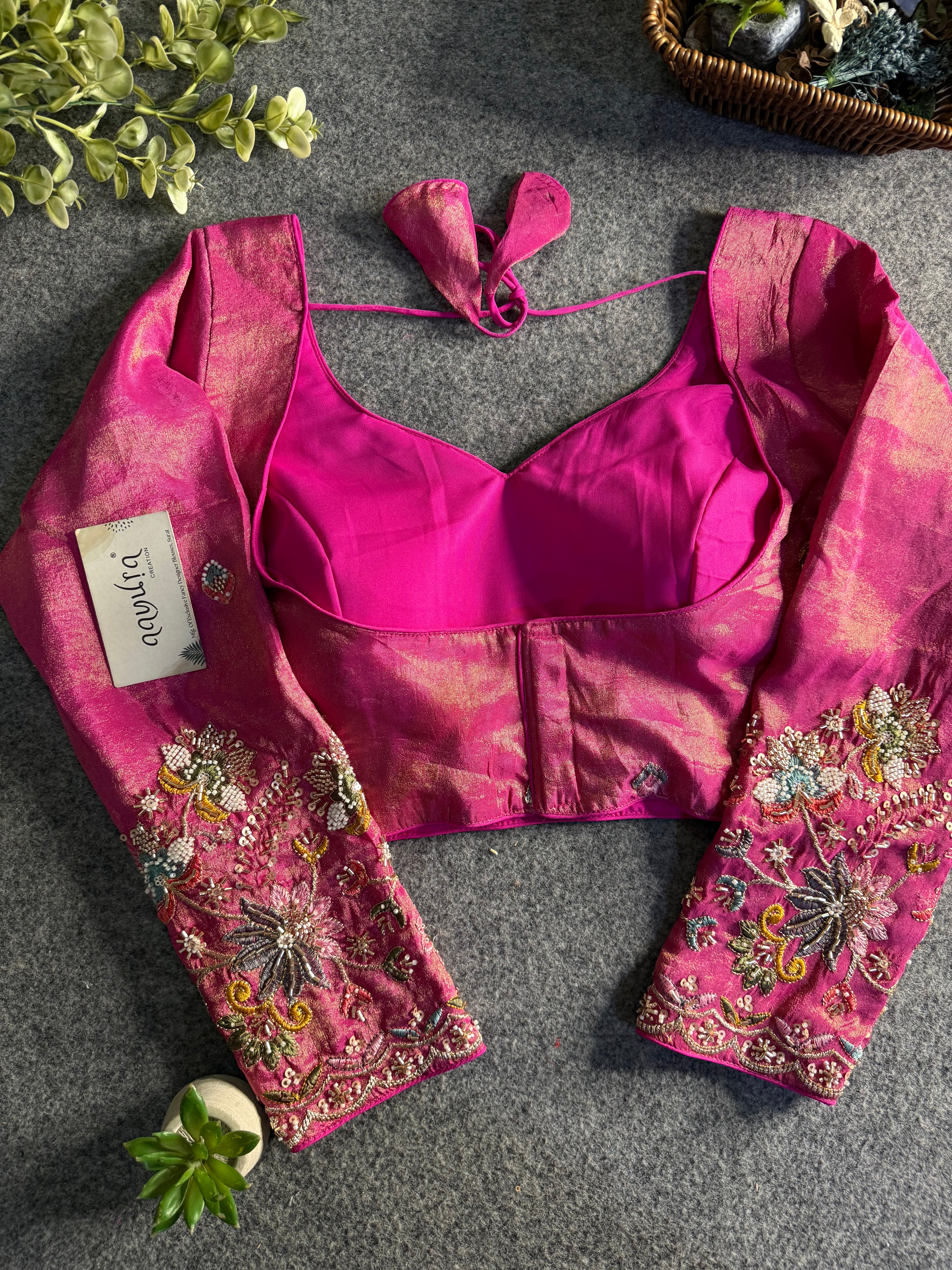 Regal Beads Work Designer Blouse