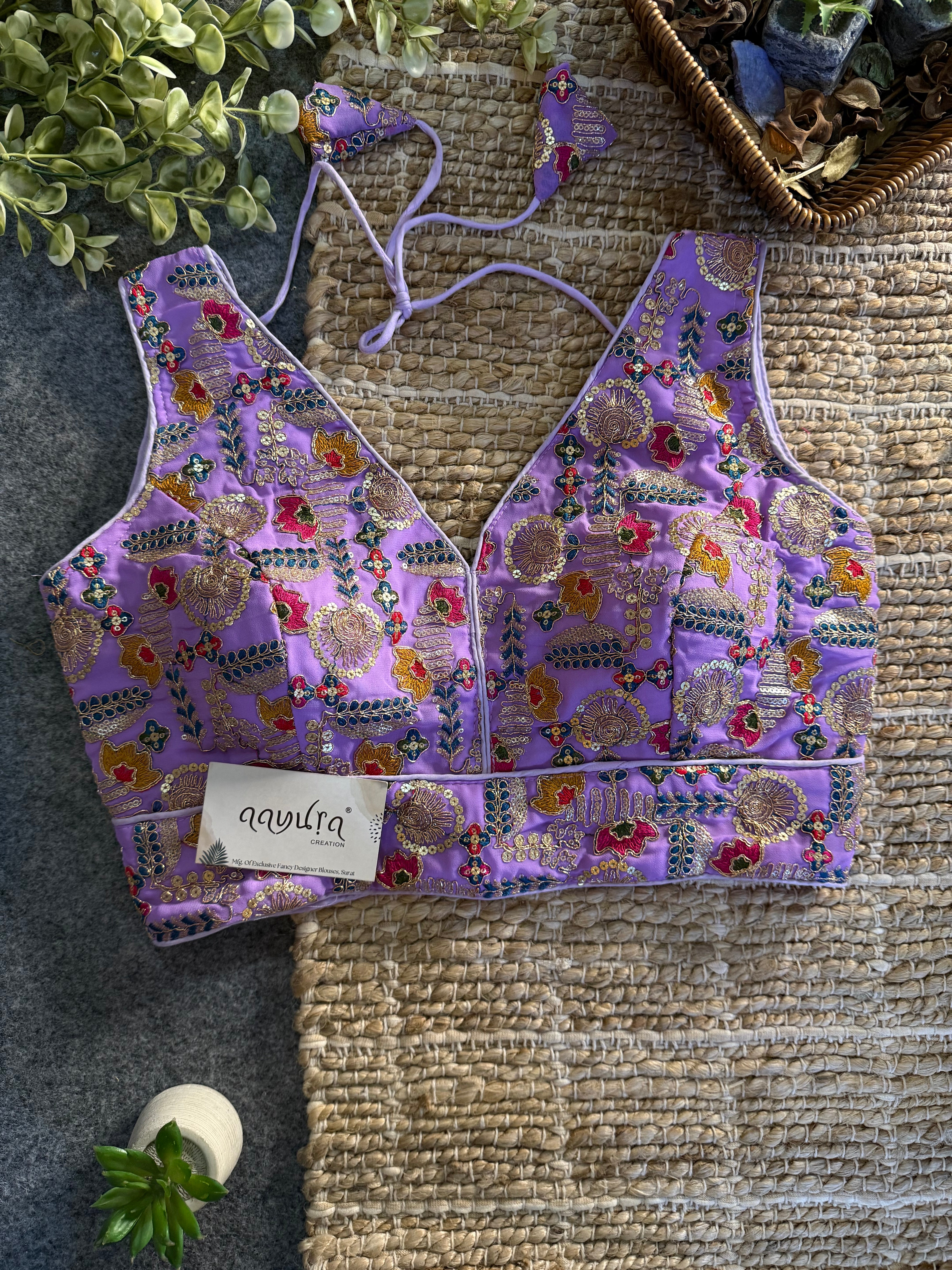 Embroidered Work Blouse