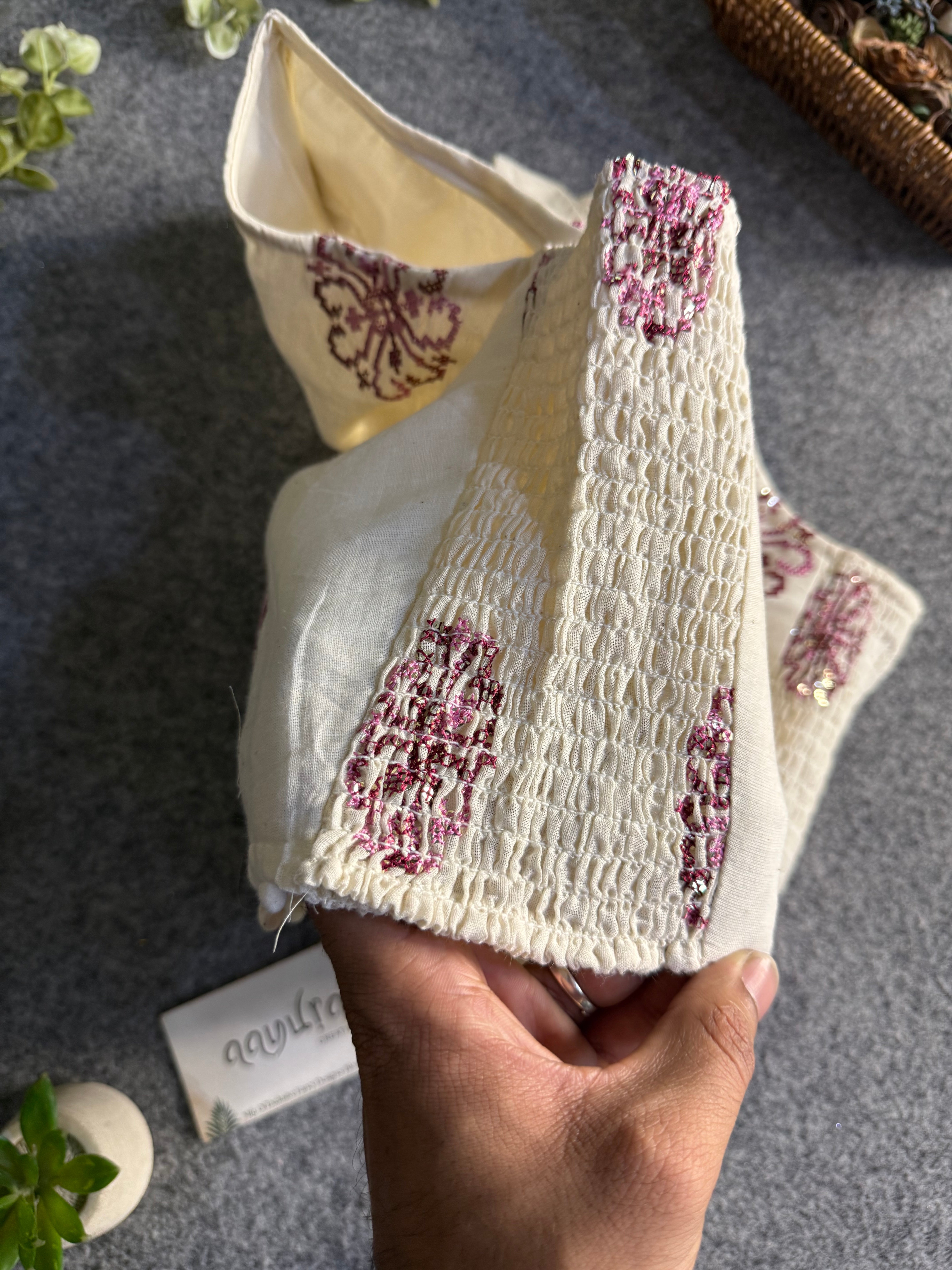 FlexiFit Cotton Designer Blouse