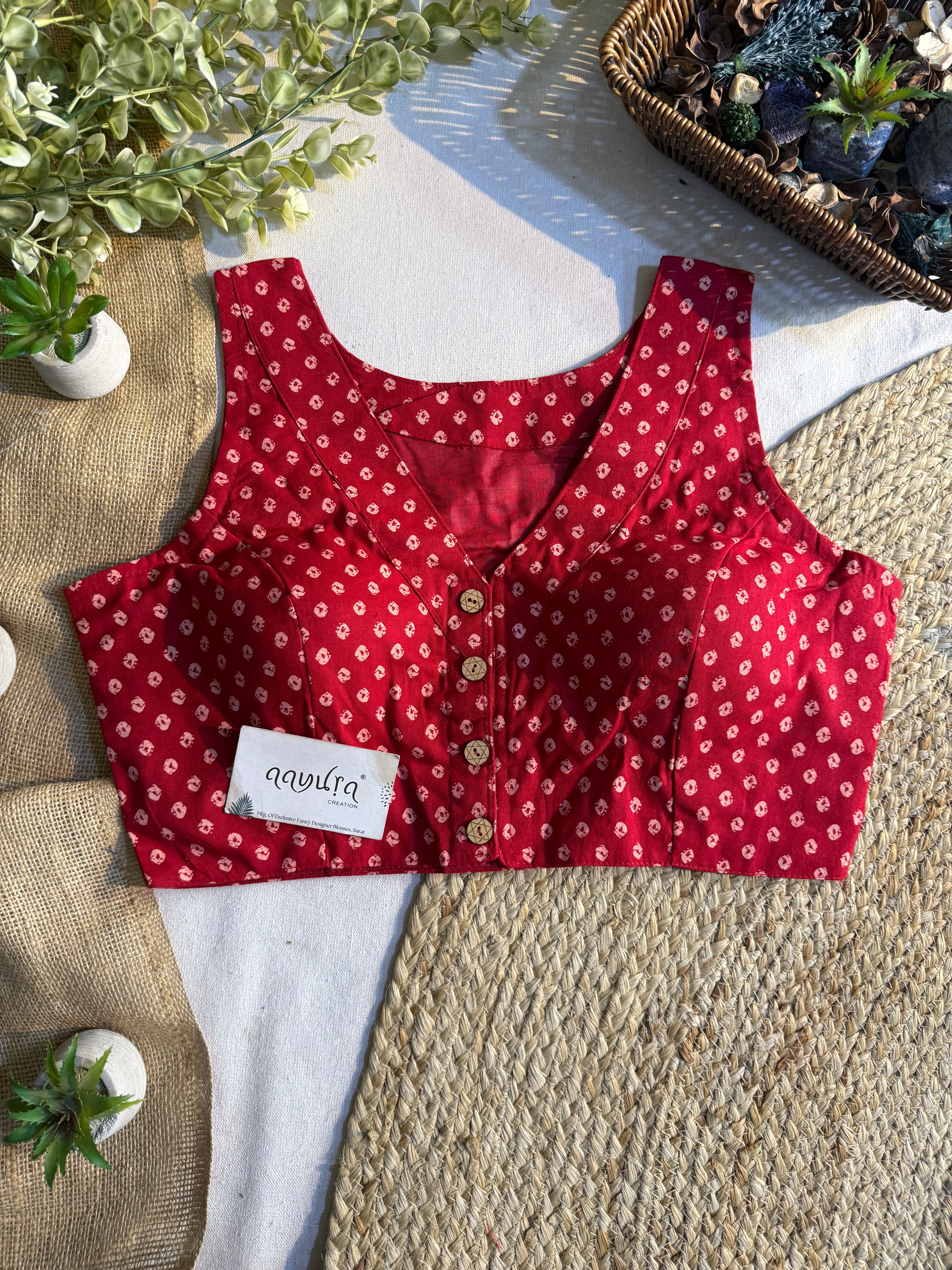 Cotton Collar Neck