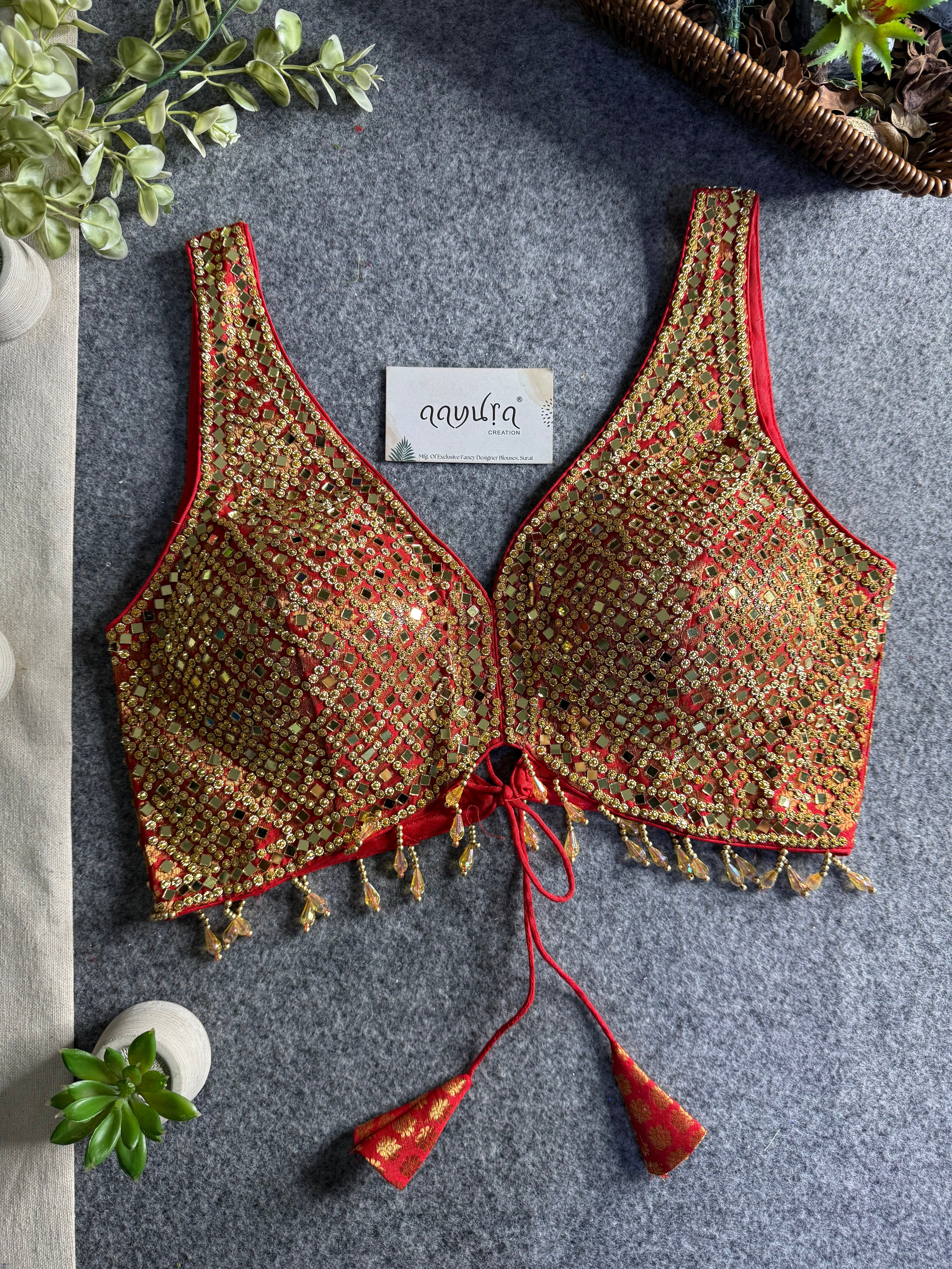 Lunara Festive Glow Blouse