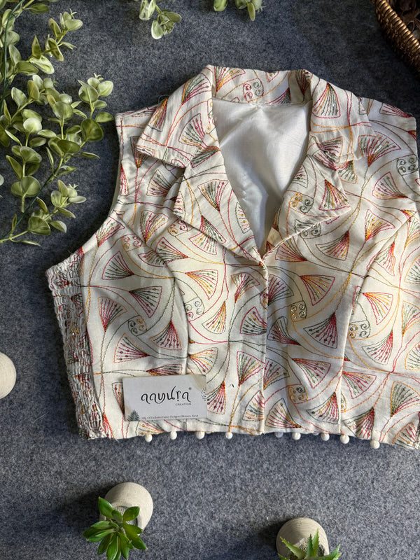 FlexiFit Cotton Designer Blouse