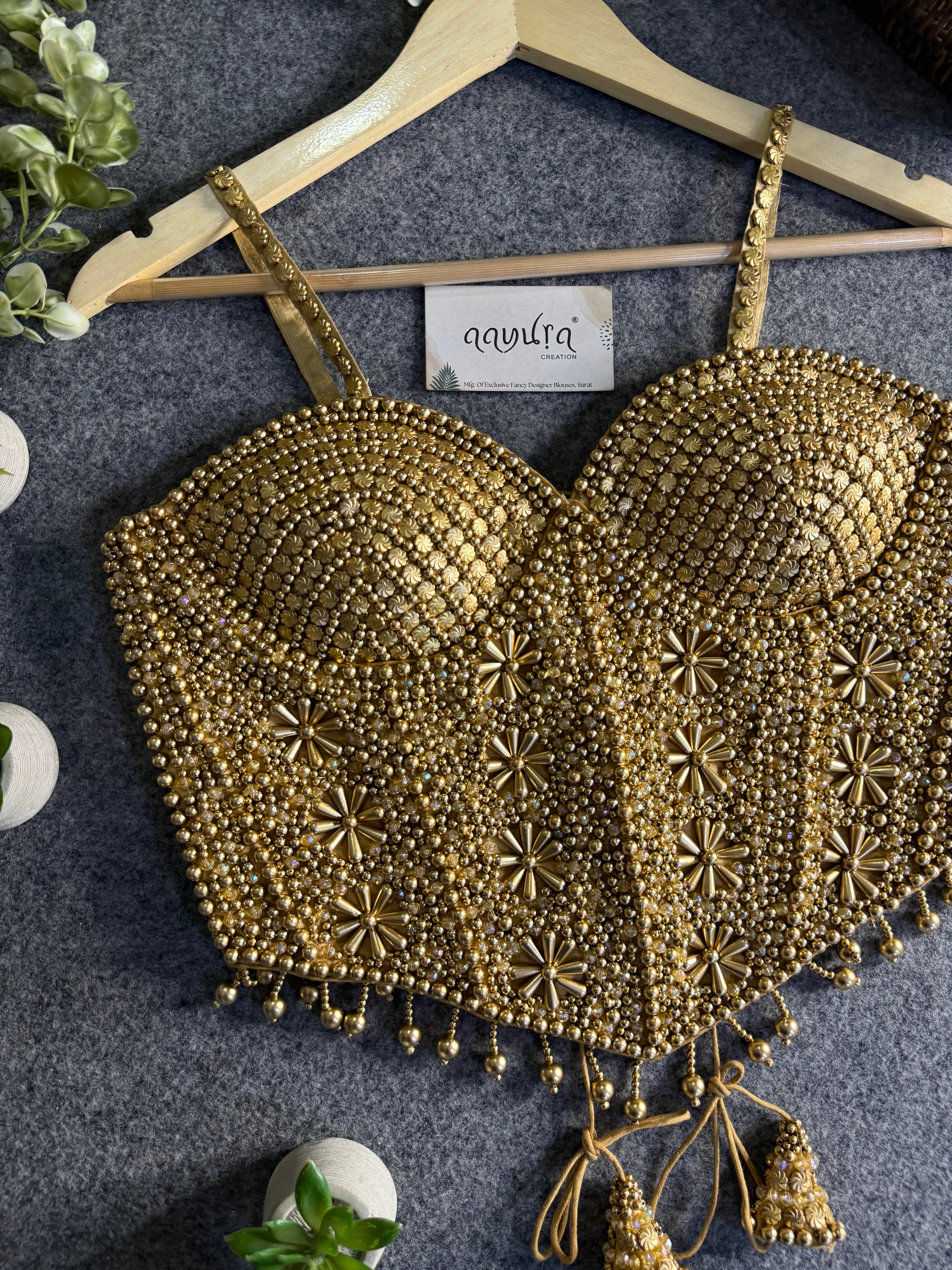 CHIKU GOLD CHITRA CO-ORD SET
