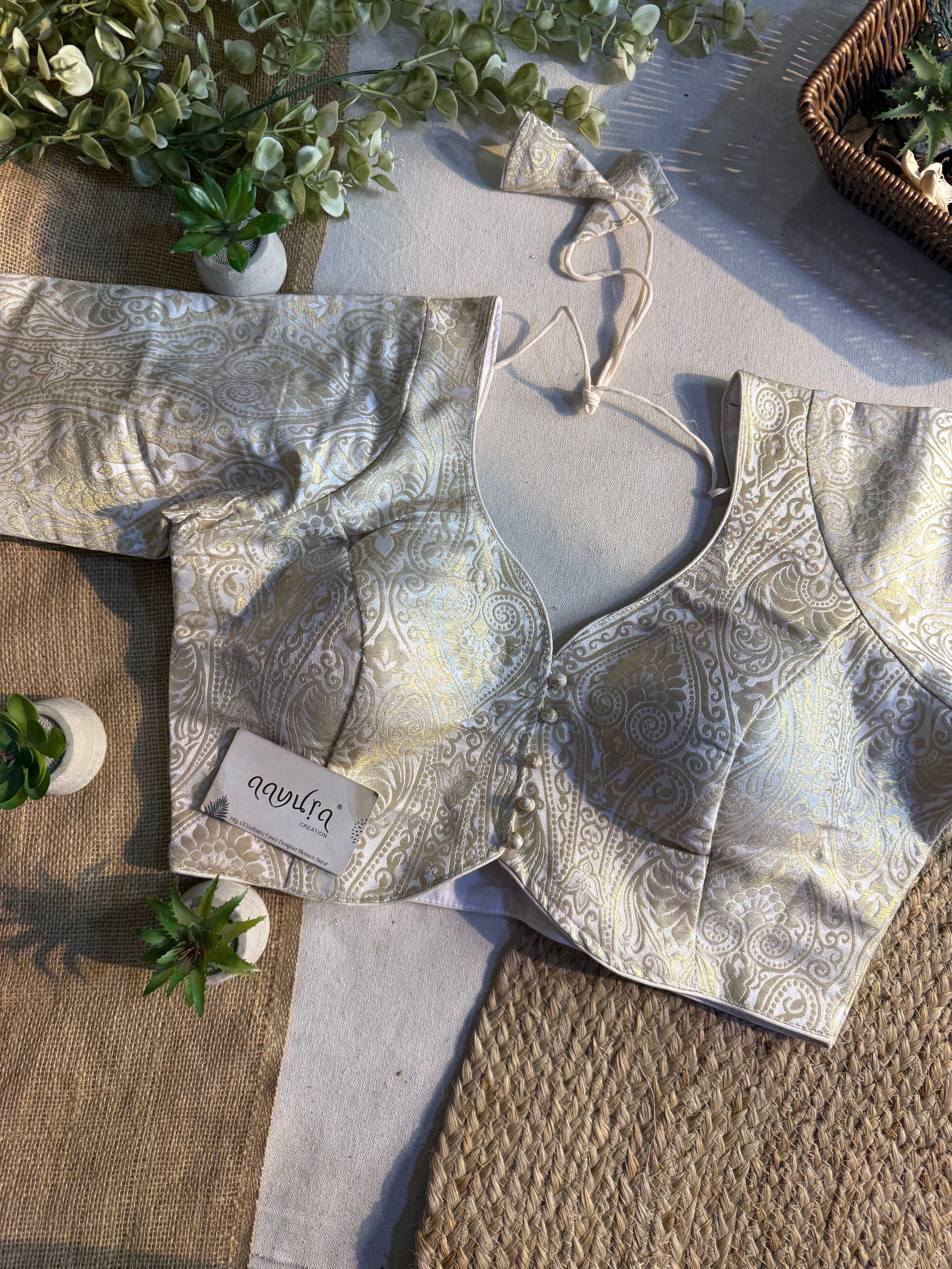 Zeenat Heritage Banarasi Blouse