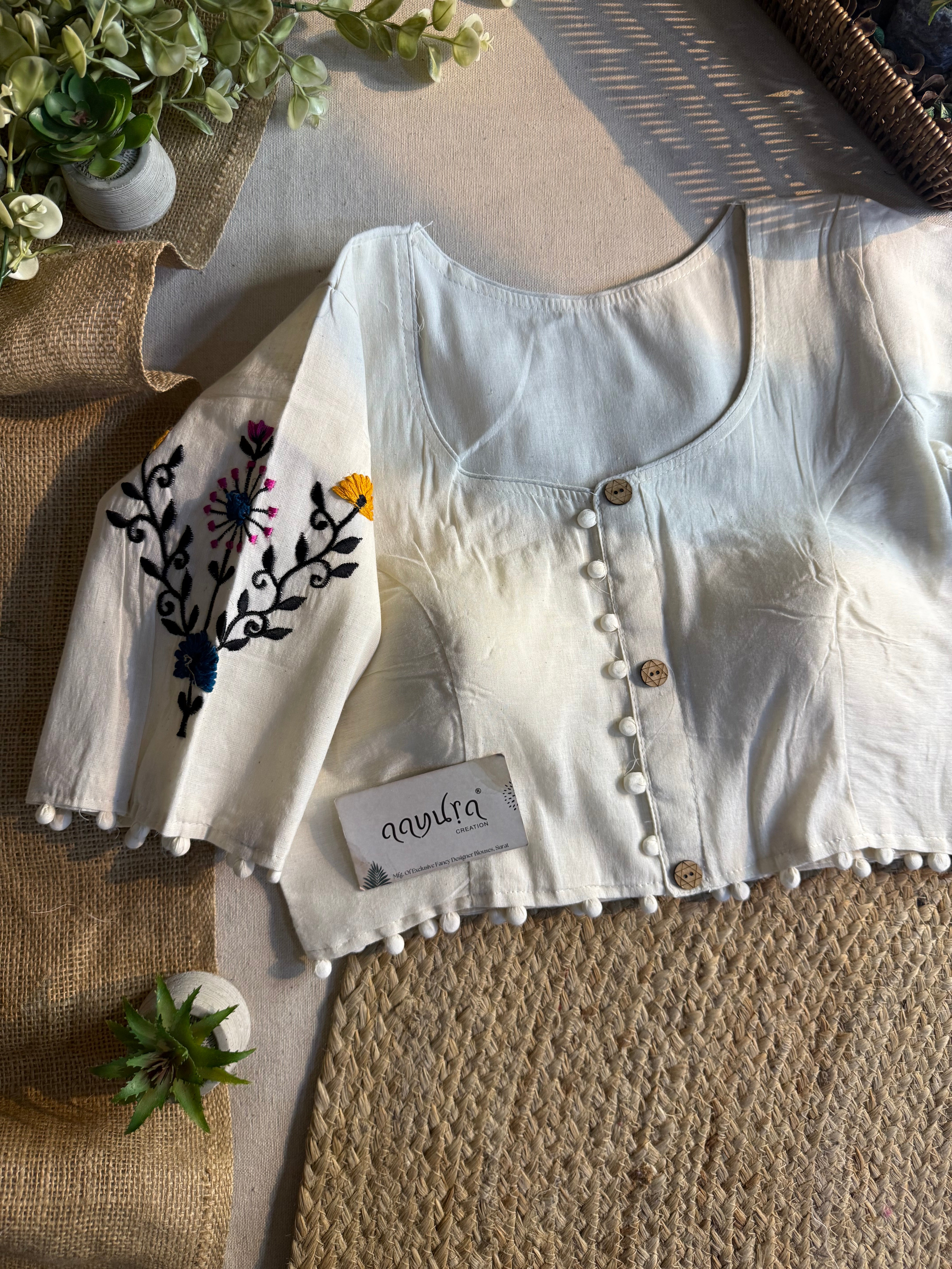 Elite Craft Cotton Blouse