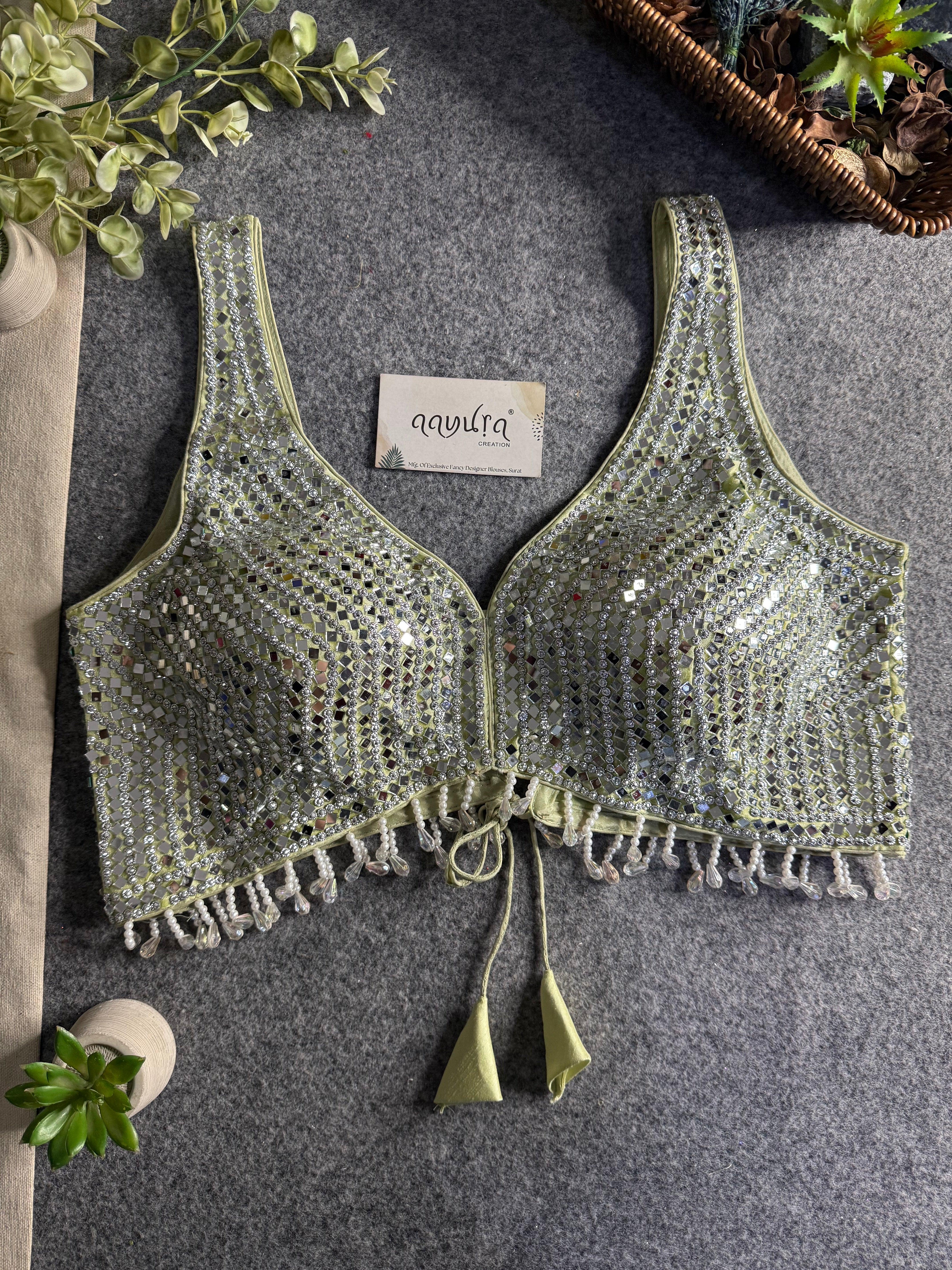 Lunara Festive Glow Blouse