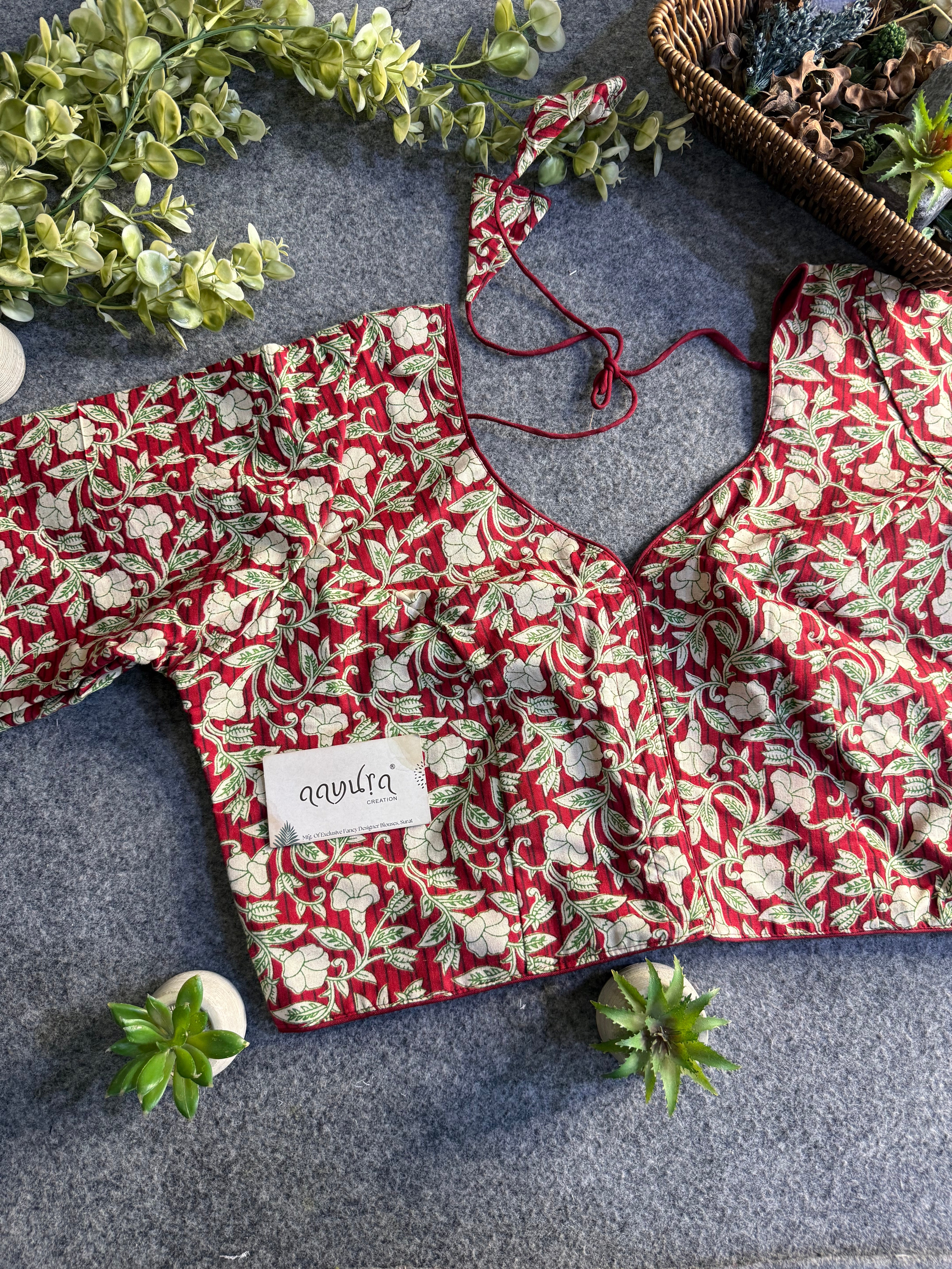 Premium Cotton Plus Size Blouse