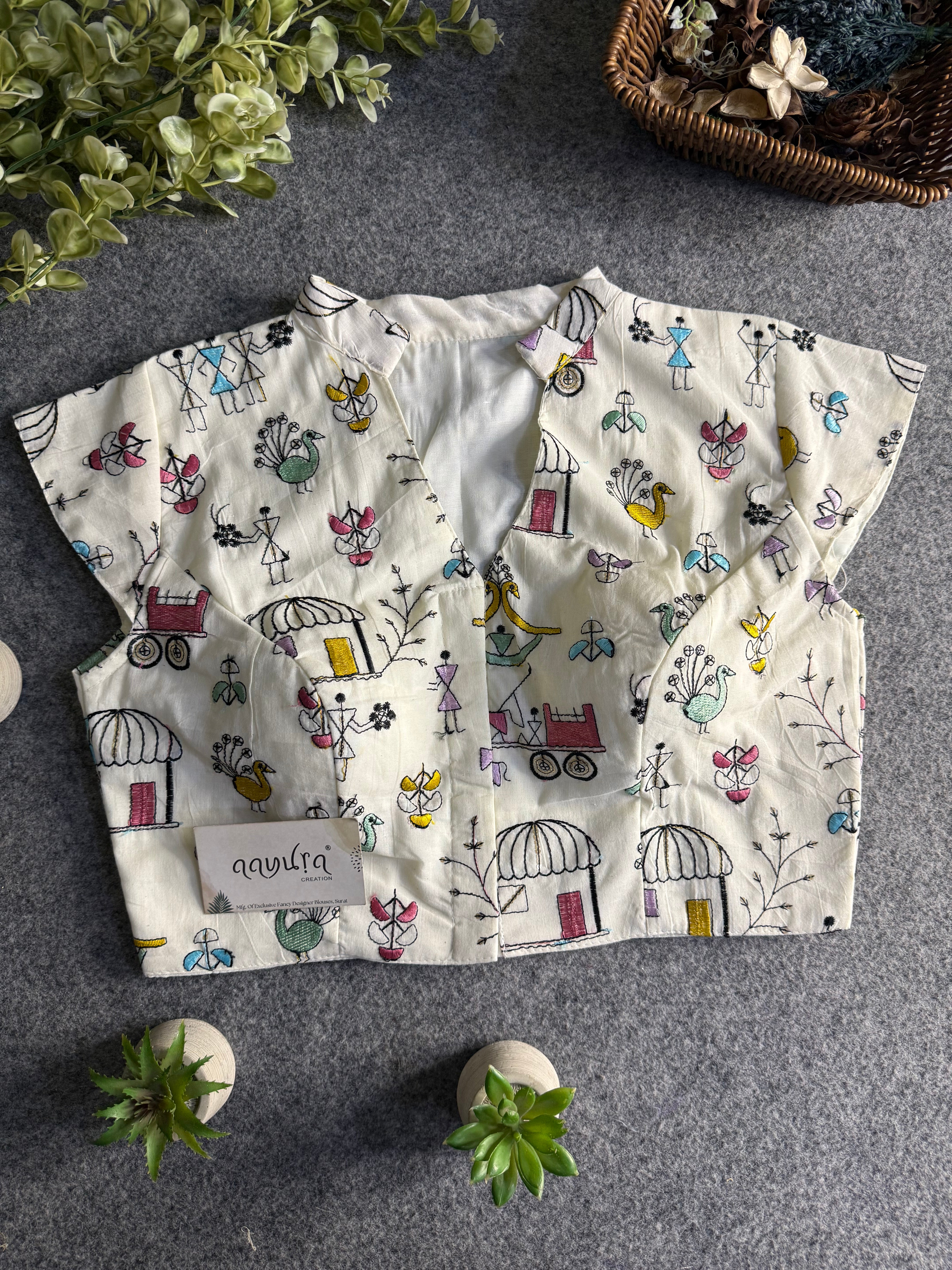 Anokhi Cotton Blouse