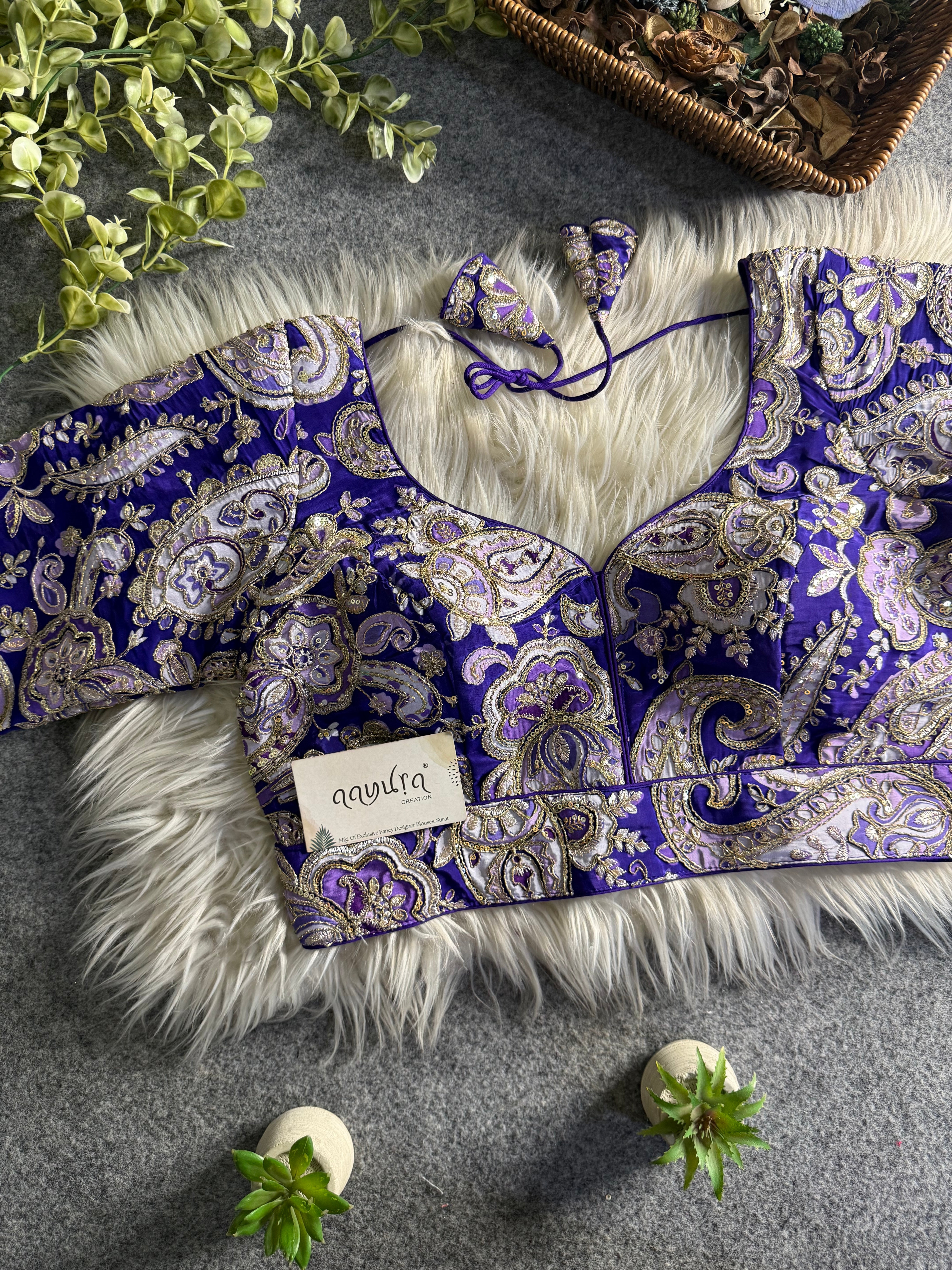 Elbow Sleeves Position Work Blouse