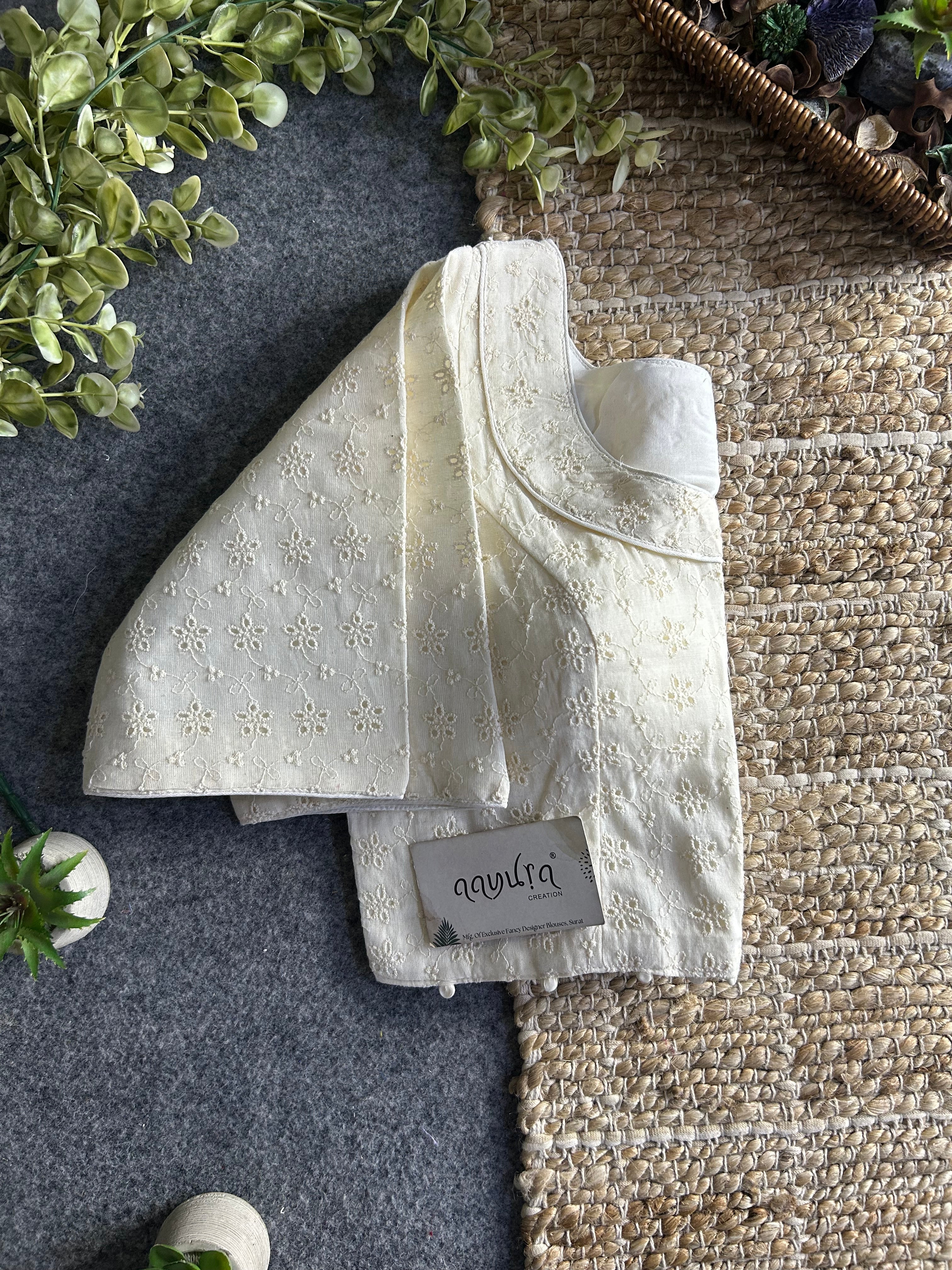 Designer Hakoba Cotton Everyday Blouse