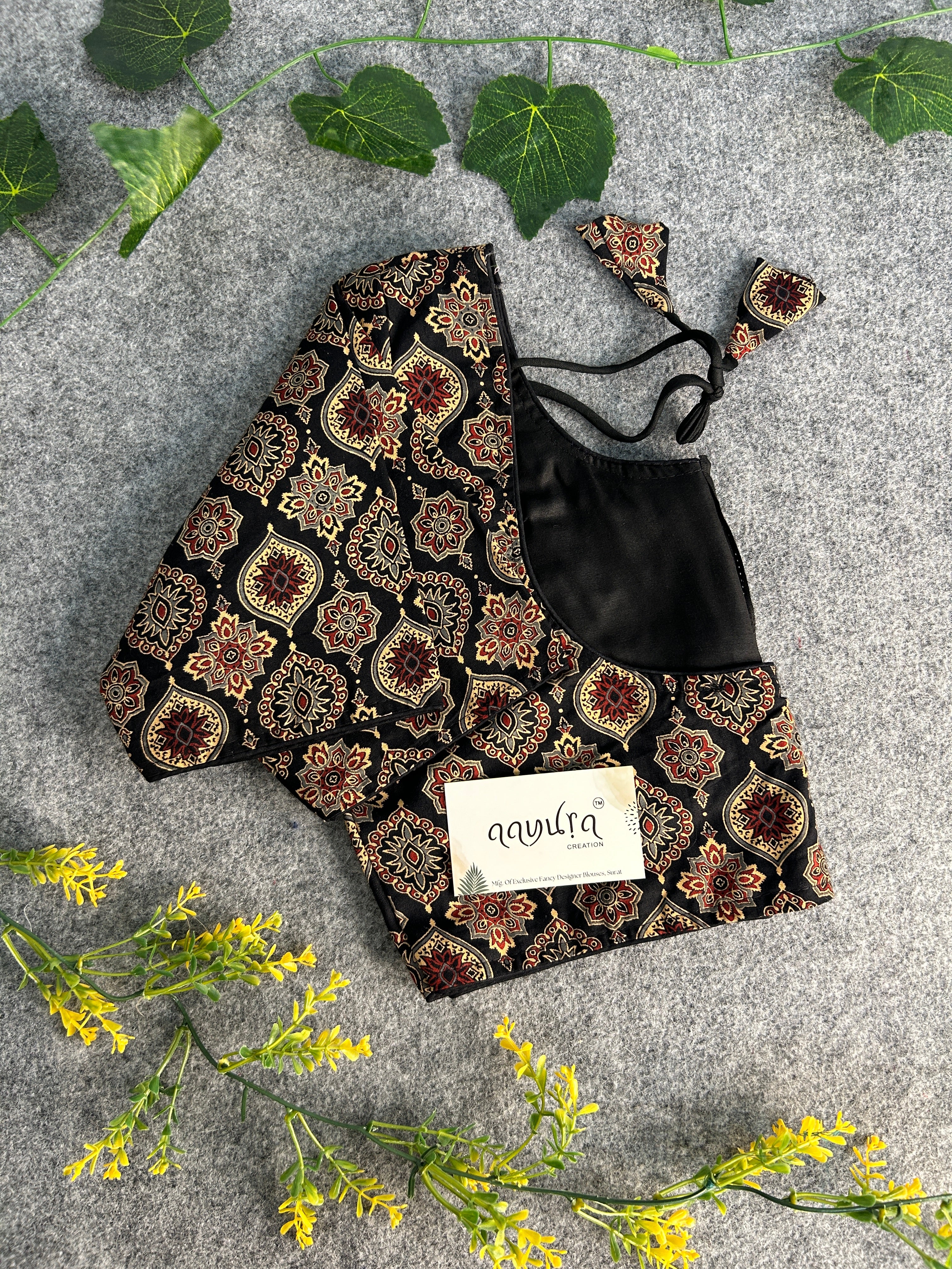 Pure cotton Ajrakh Print