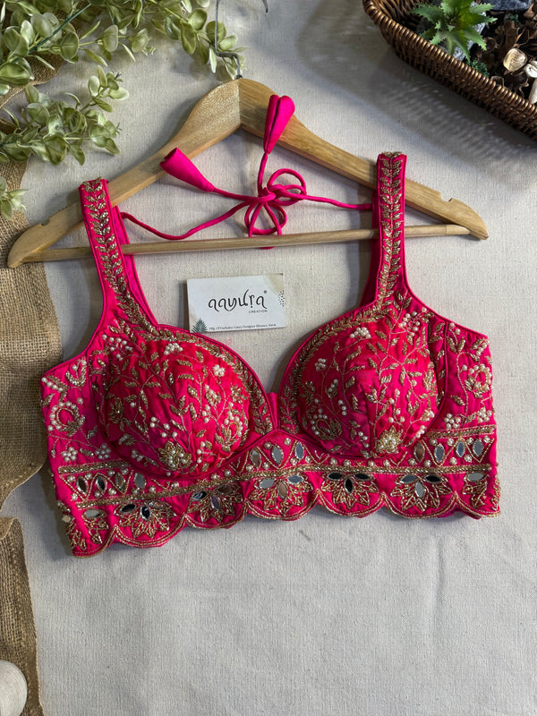 Roohi Handcrafted Silk Blouse