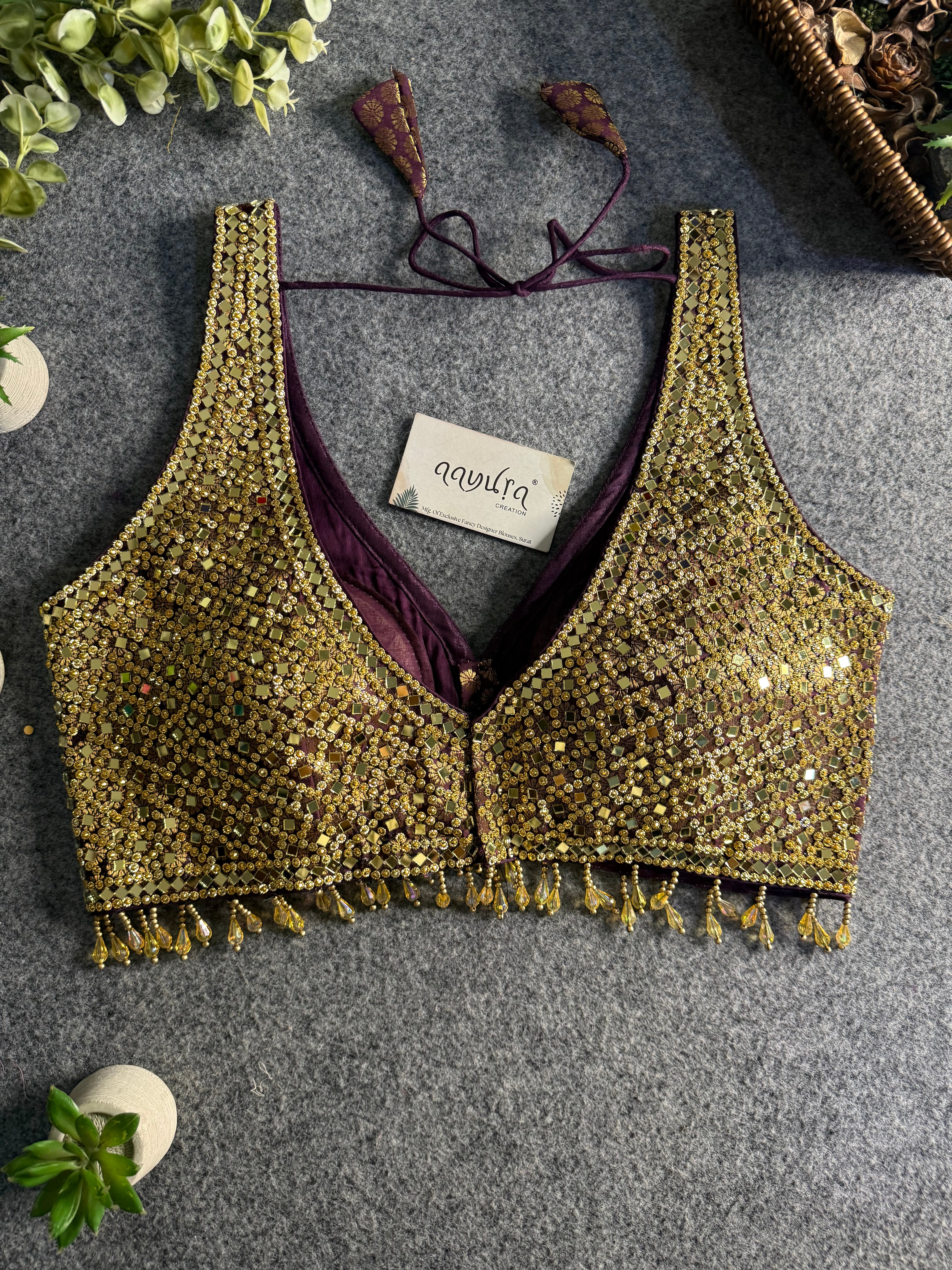 Lunara Festive Glow Blouse