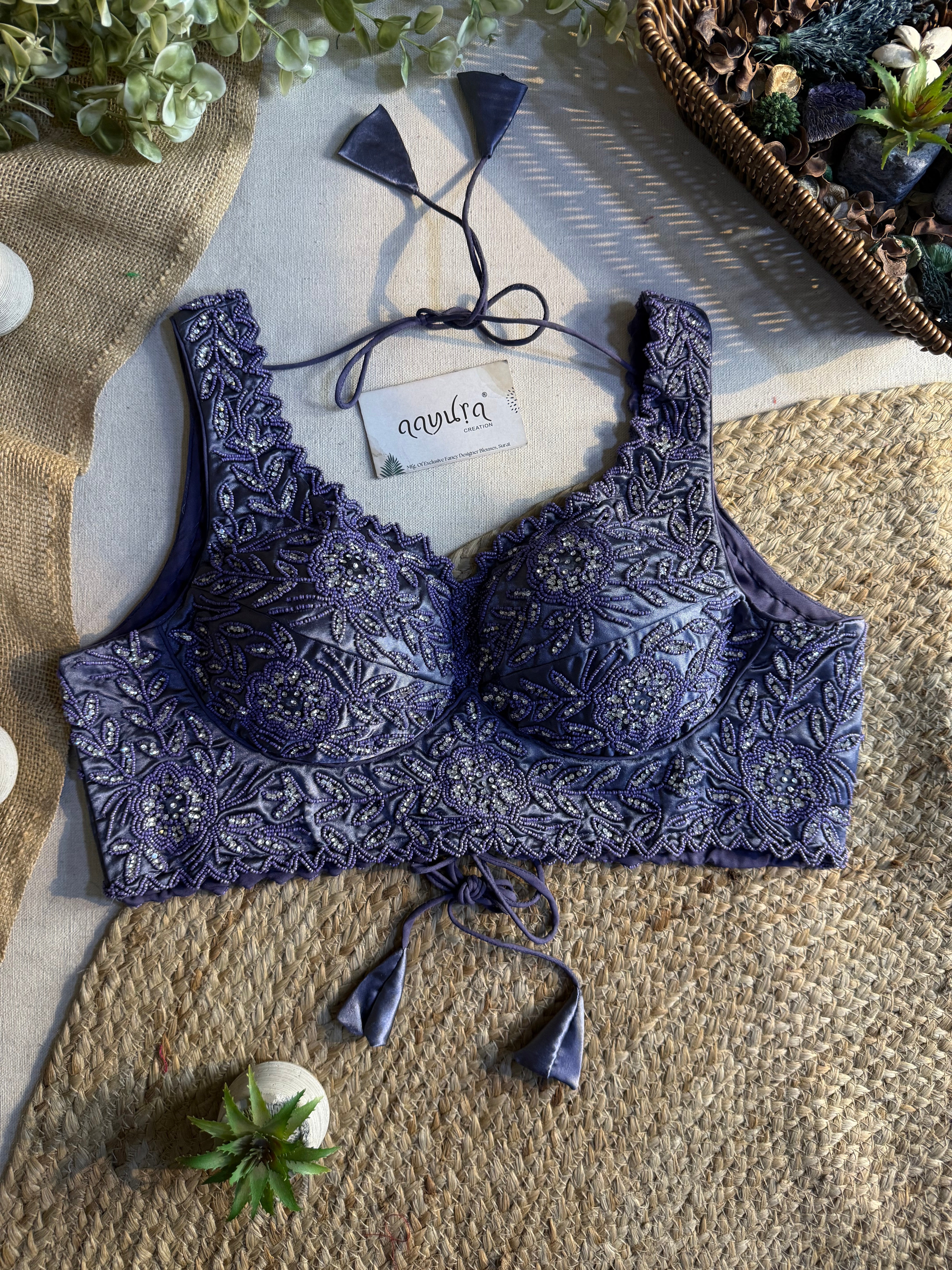 Ruhani Jarkan Silk Blouse
