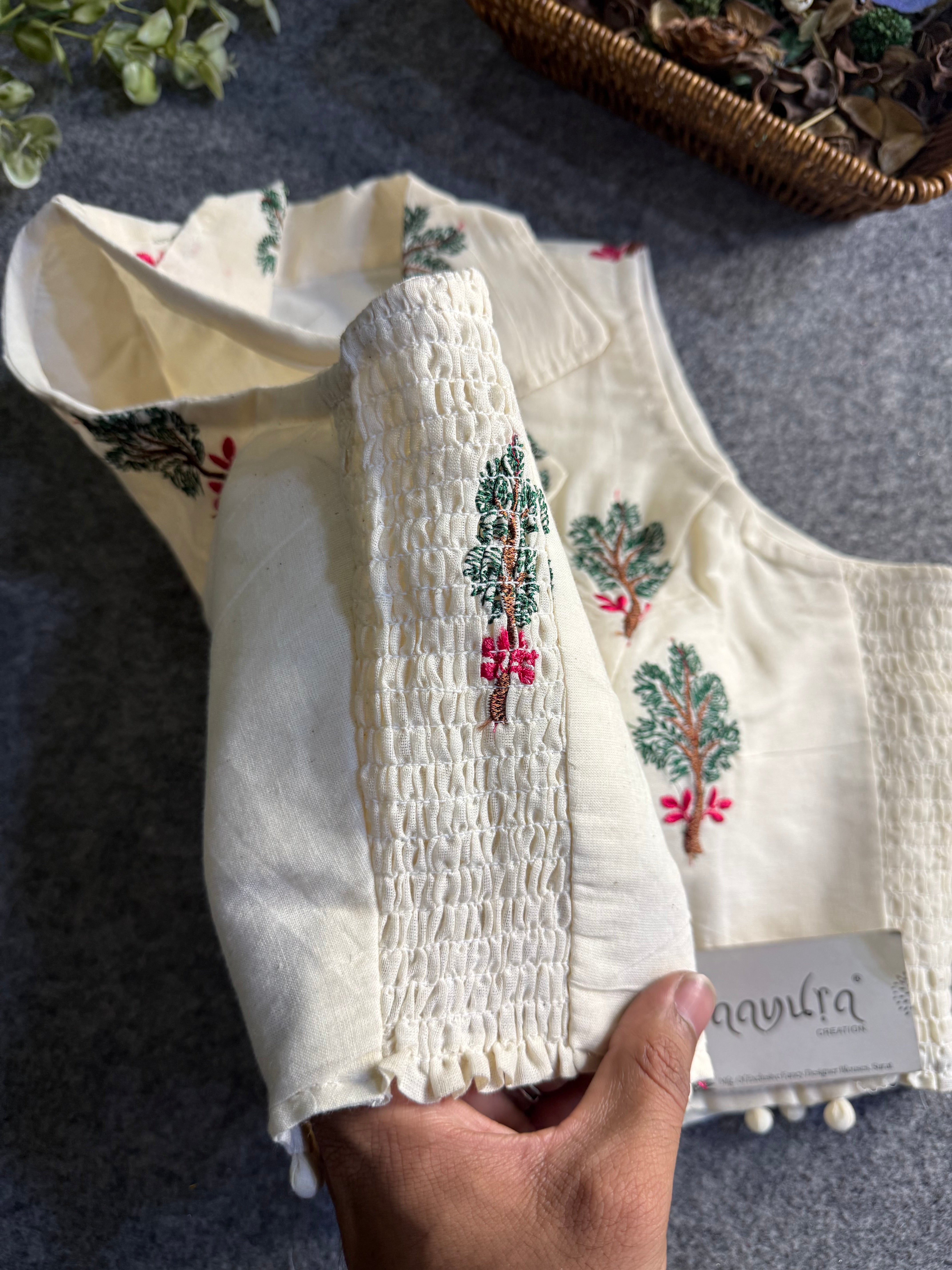 FlexiFit Cotton Designer Blouse