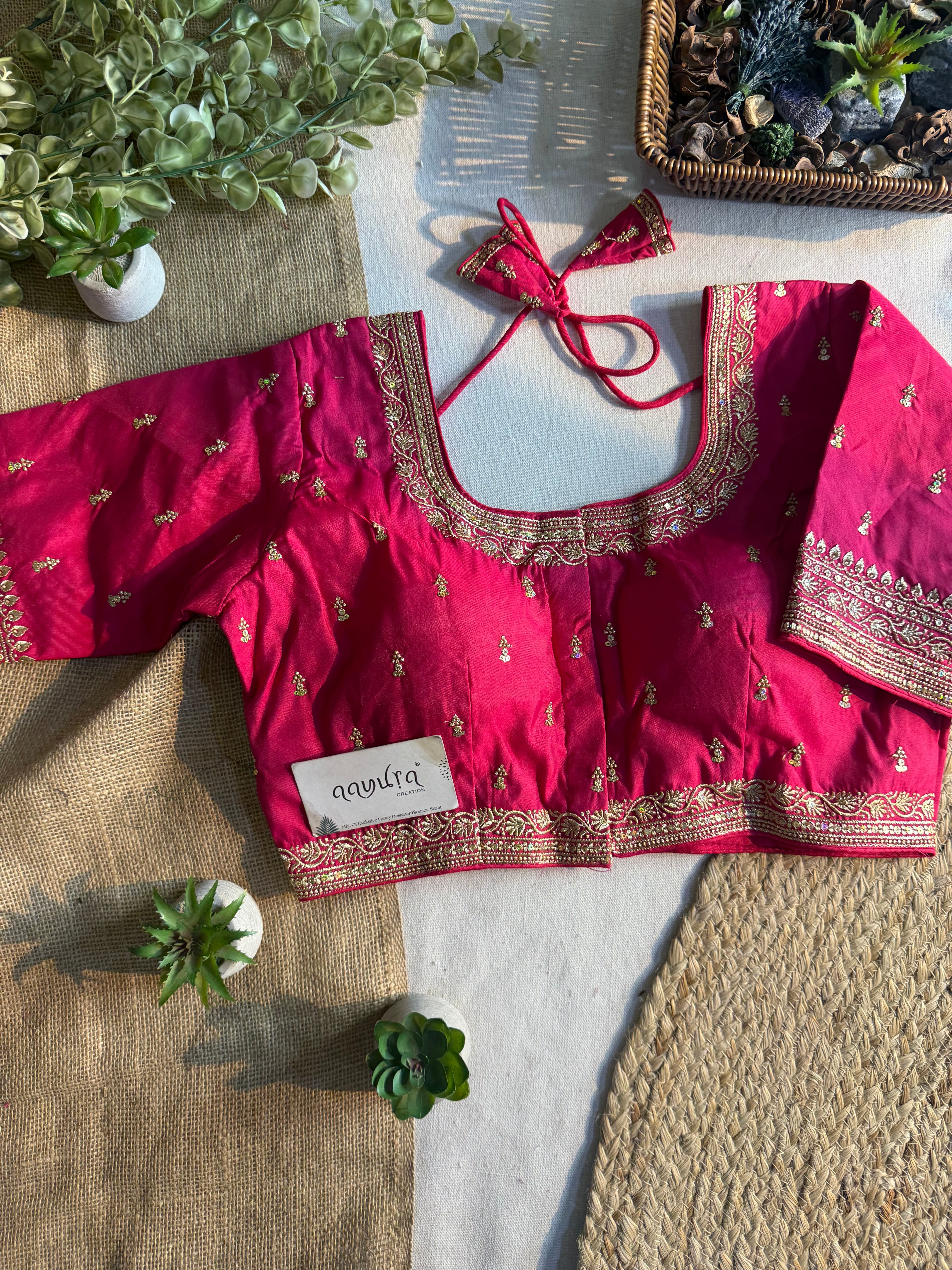 Mystique Embroidery Work Blouse