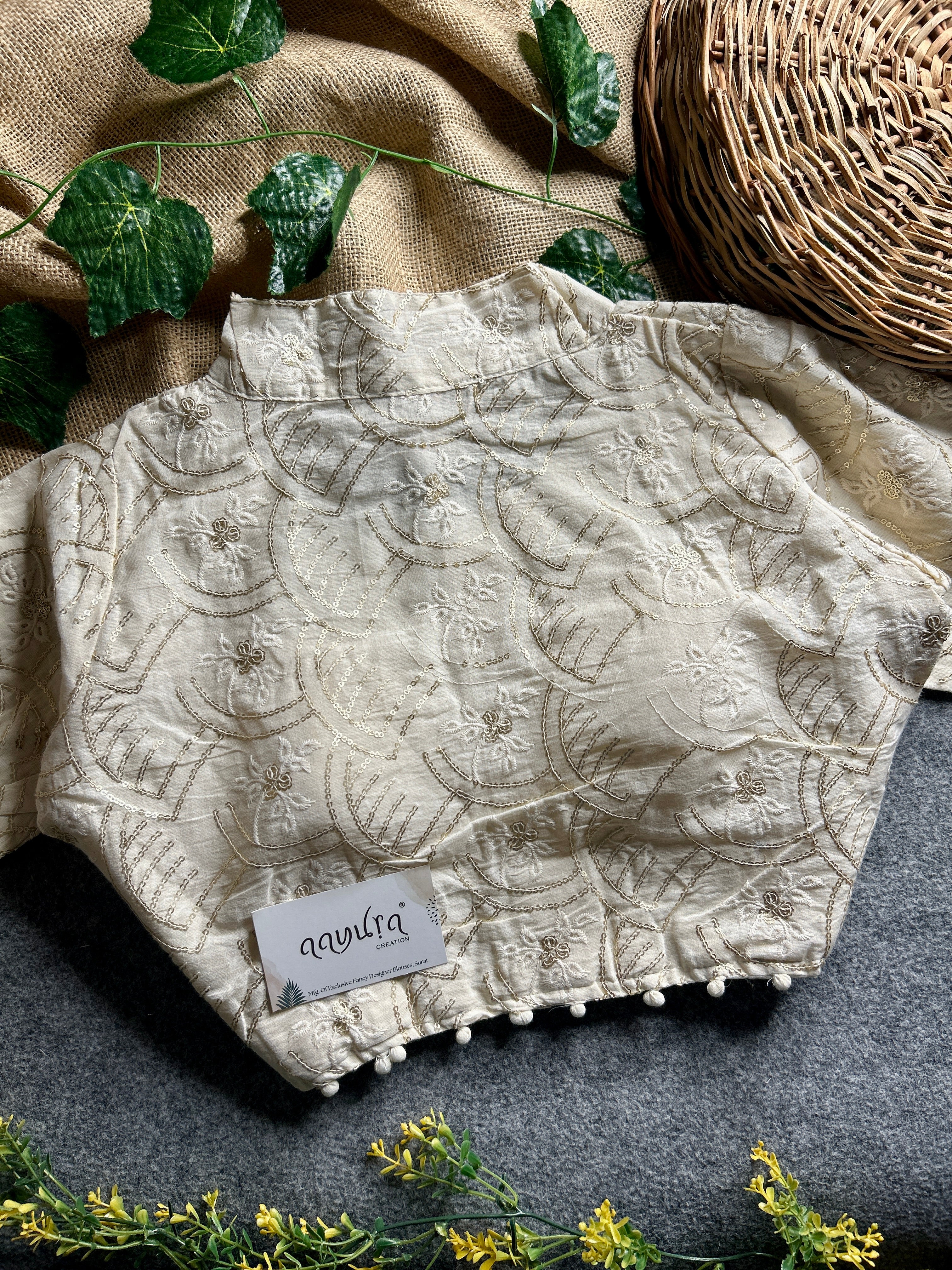 BabyColler Khadi blouse