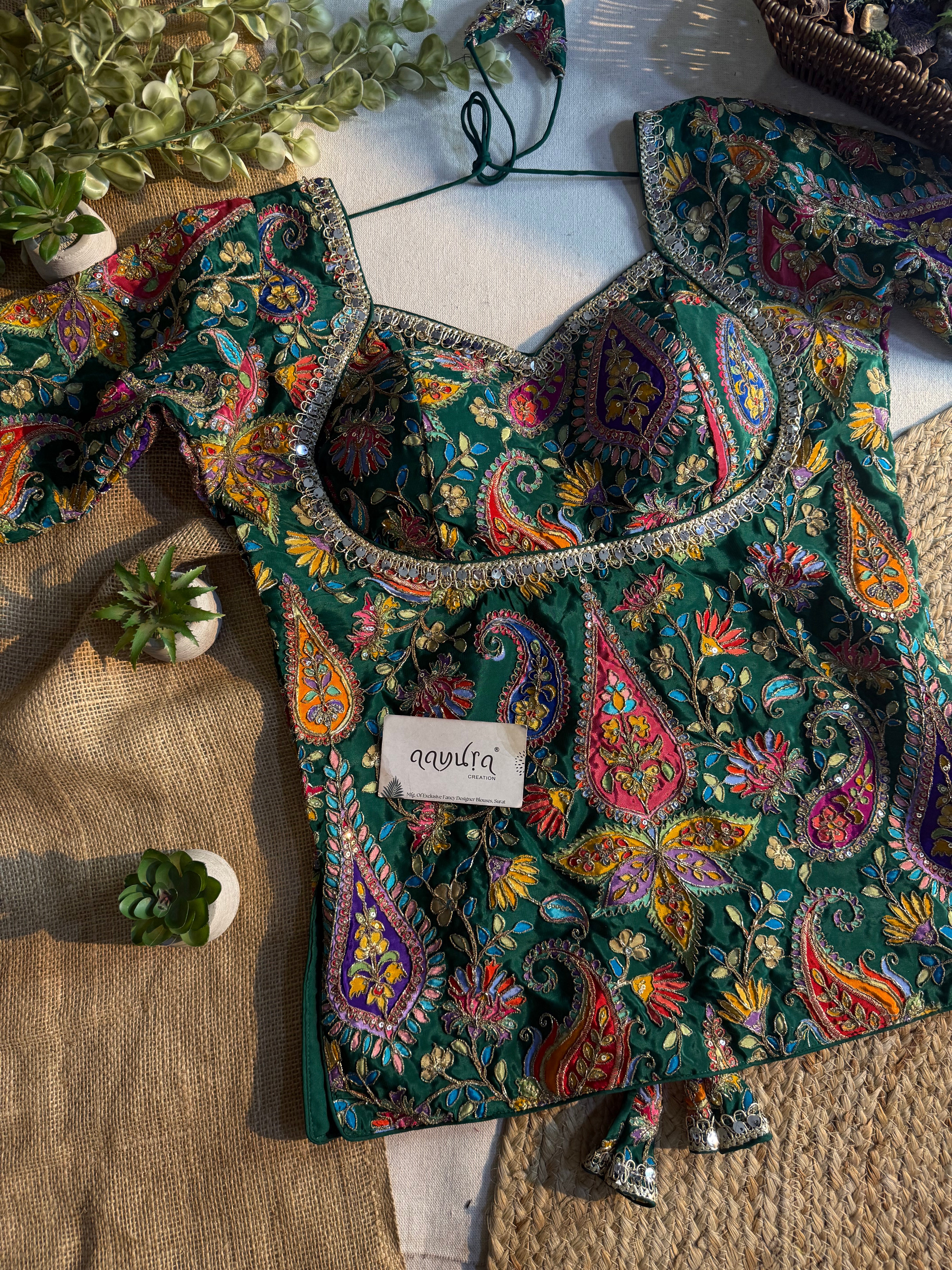 Shimmera Piplum Blouse