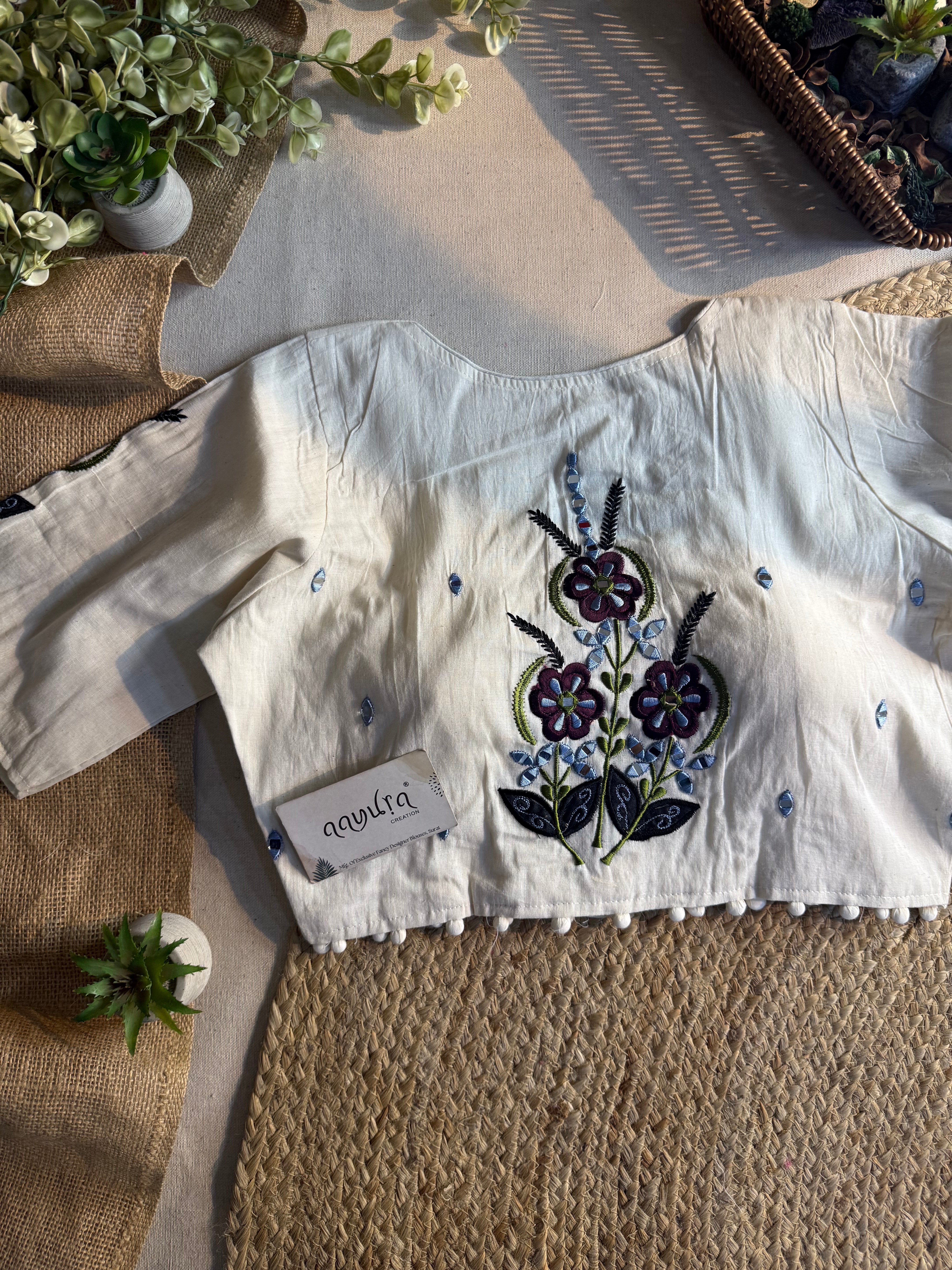 Elite Craft Cotton Blouse