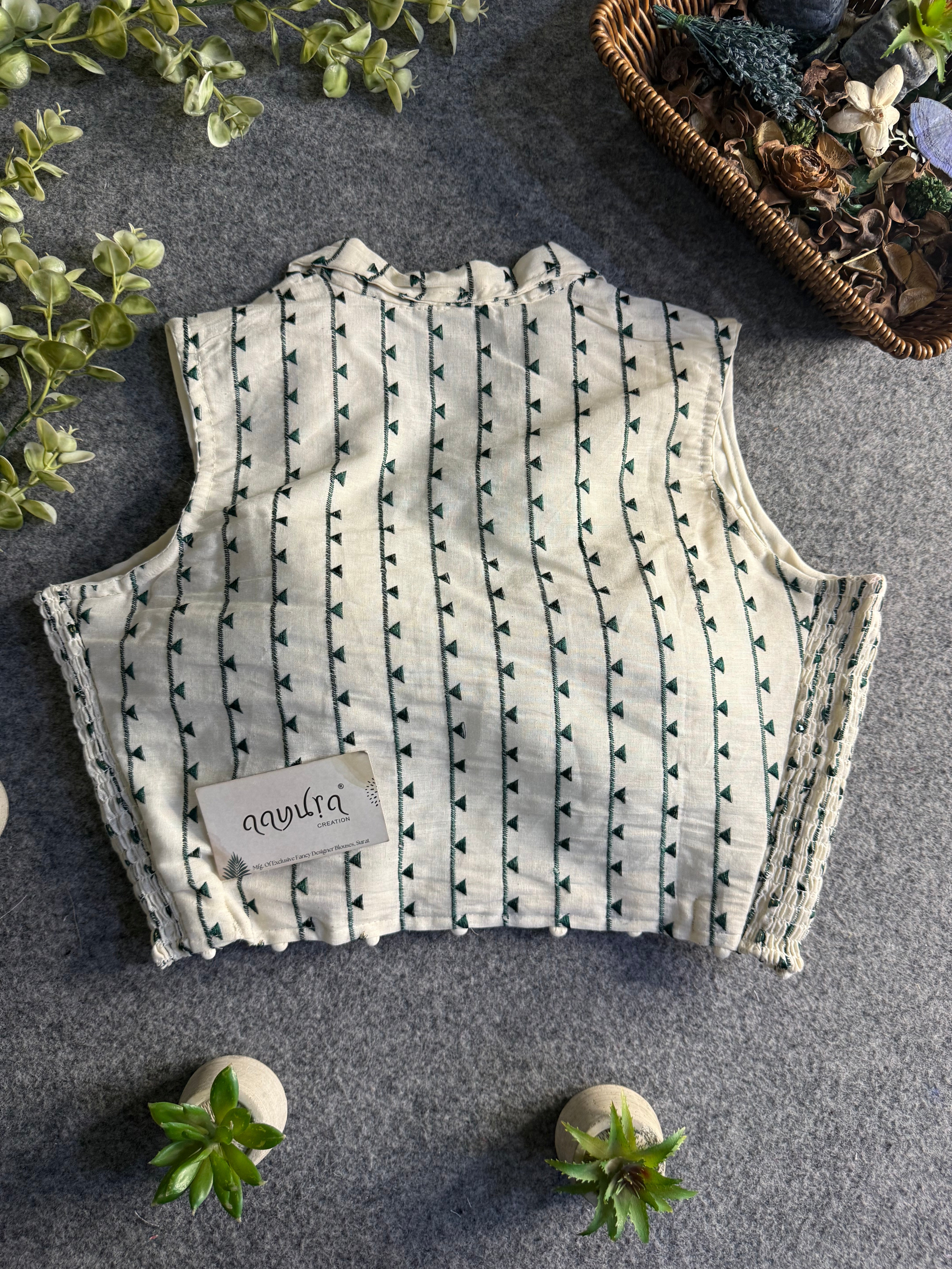 FlexiFit Cotton Designer Blouse