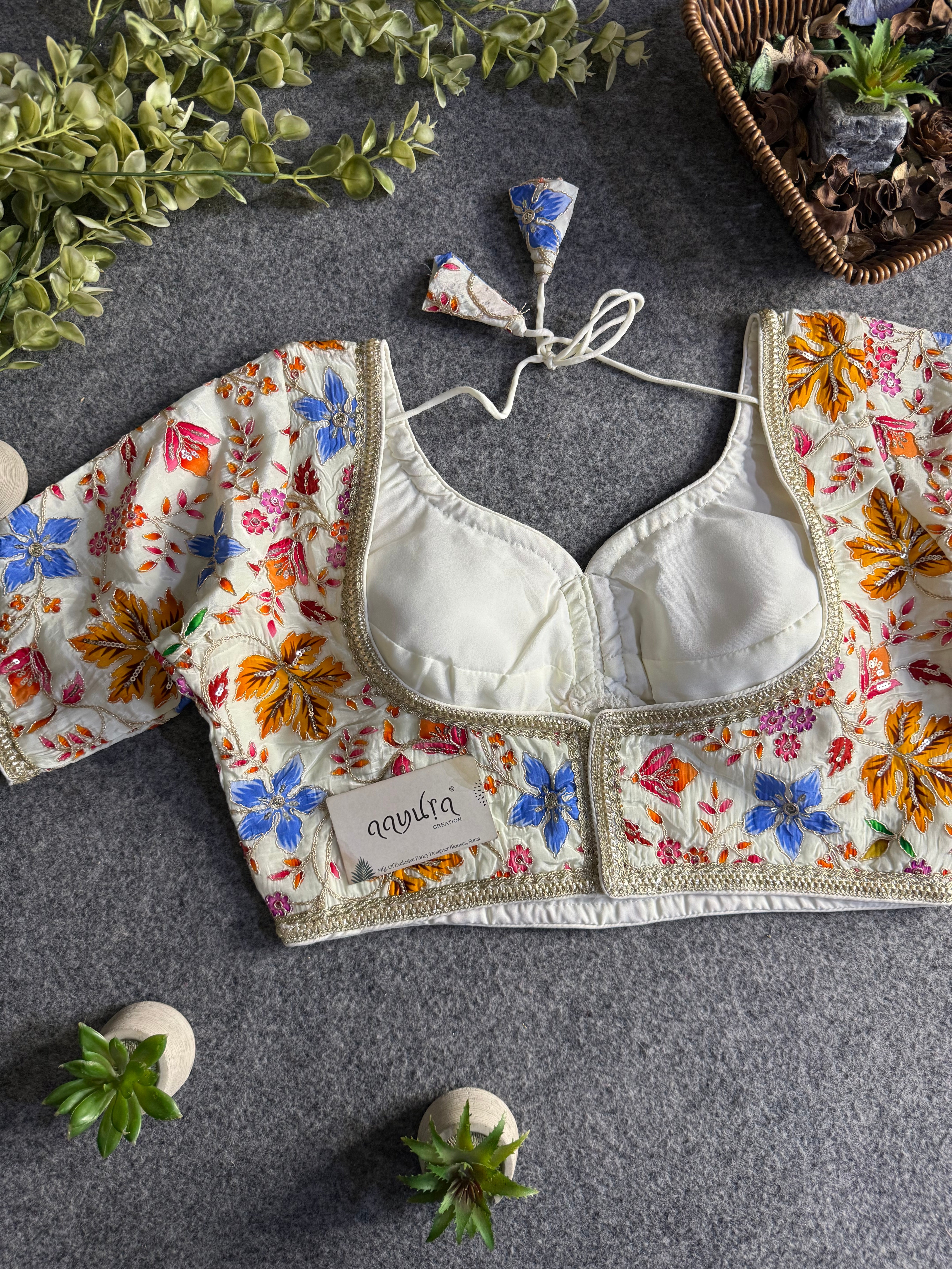 Heritage Sabyasachi Style Designer Blouse