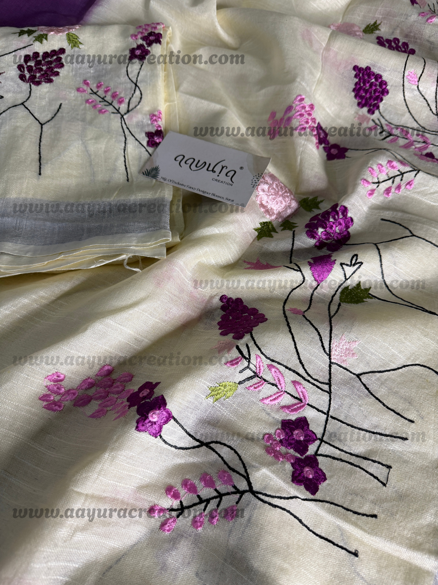 Classic Linen Charm Saree