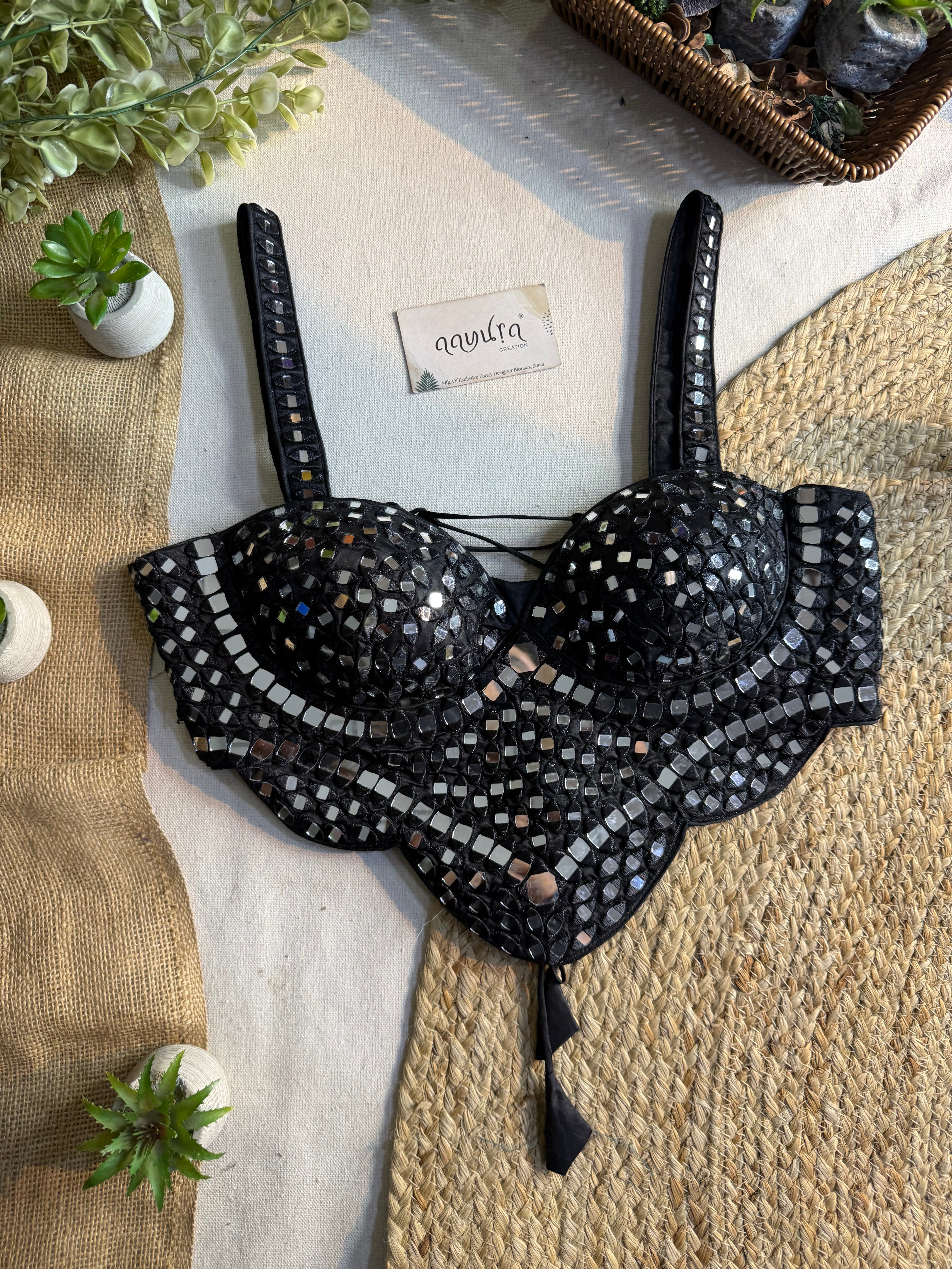 Chandrika Mirror Blouse