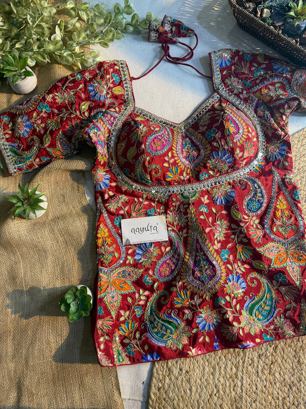 Shimmera Piplum Blouse