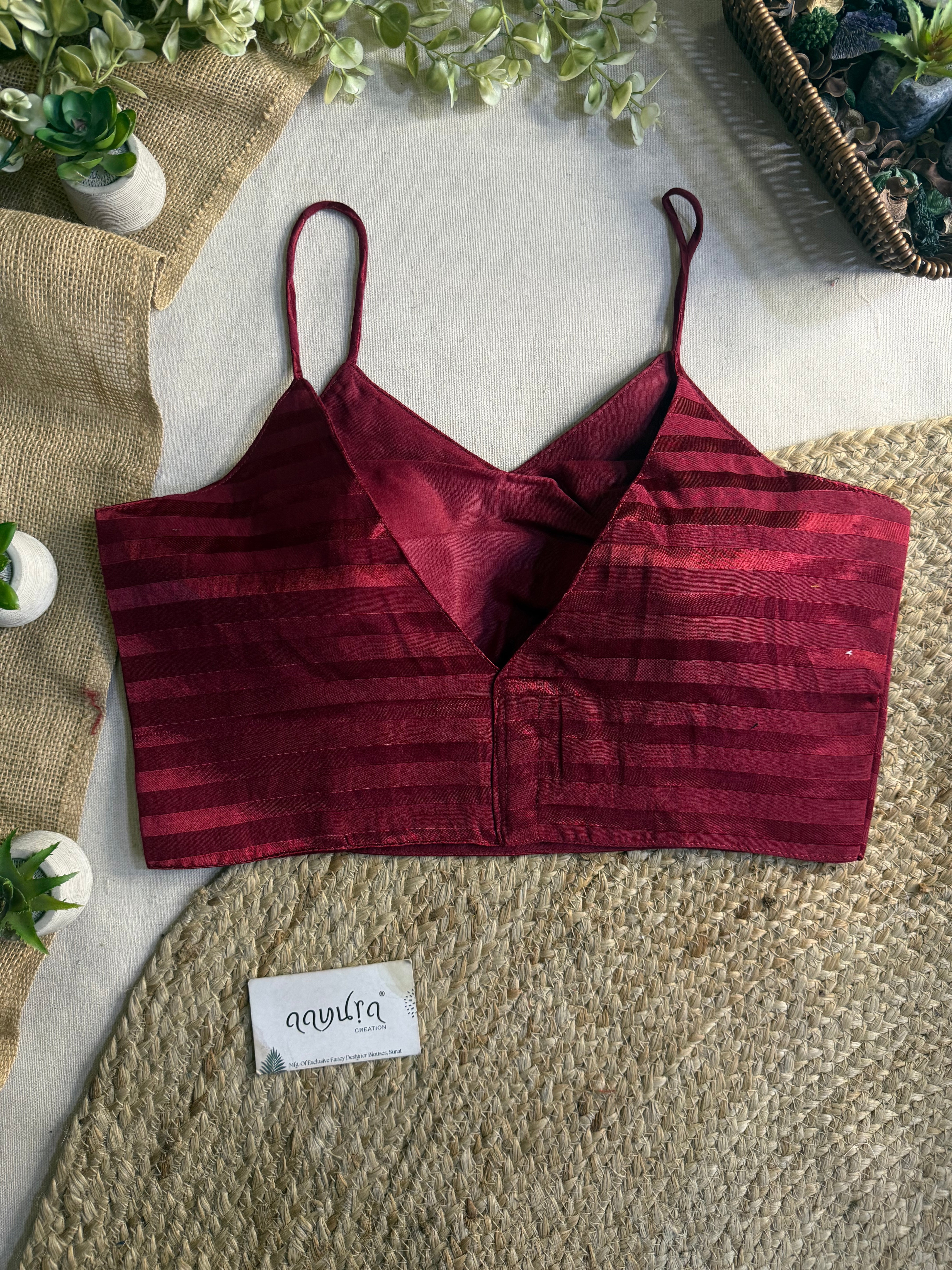 Thai Silk strap Blouse
