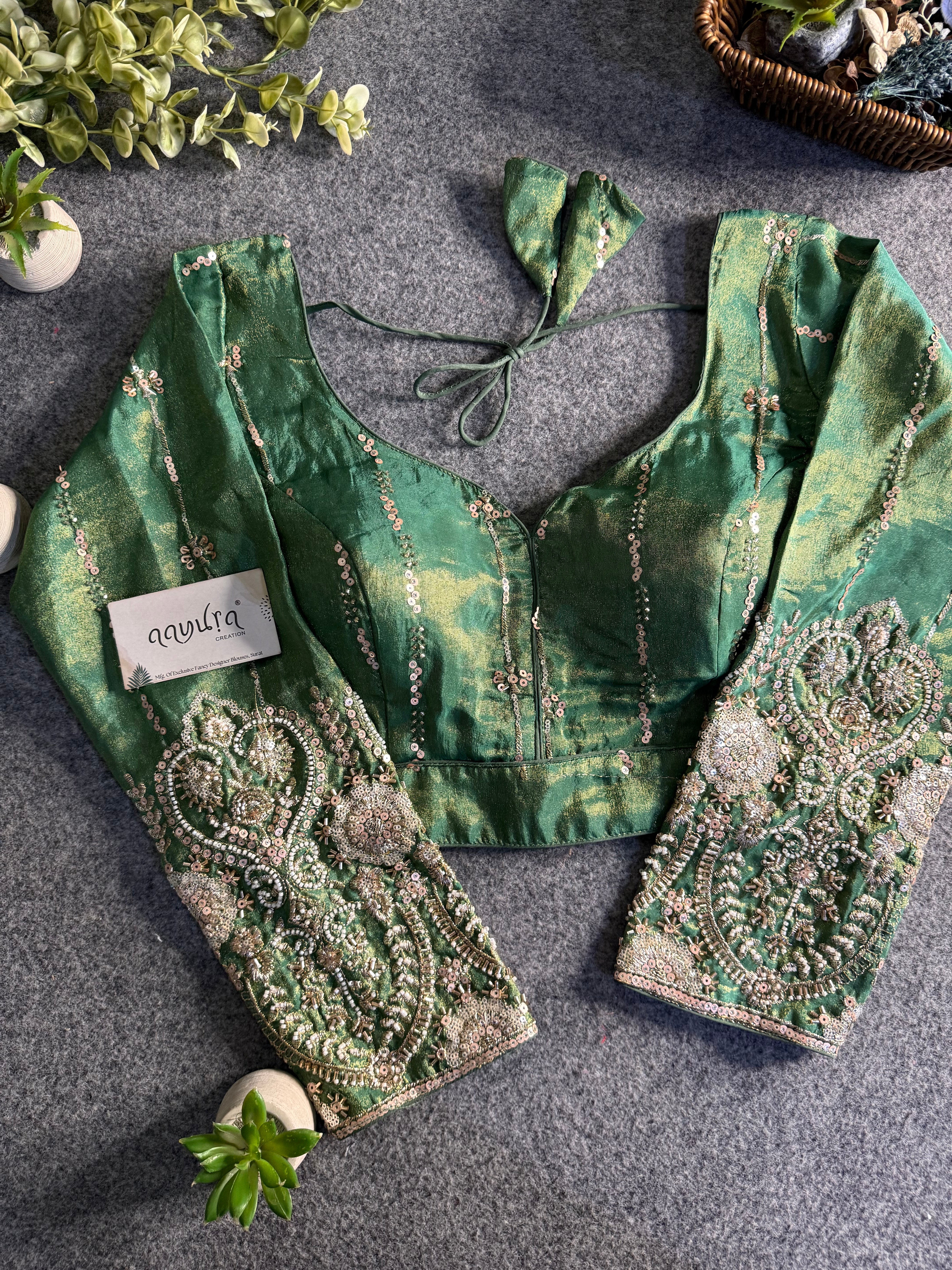Heritage South Silk Designer Blouse