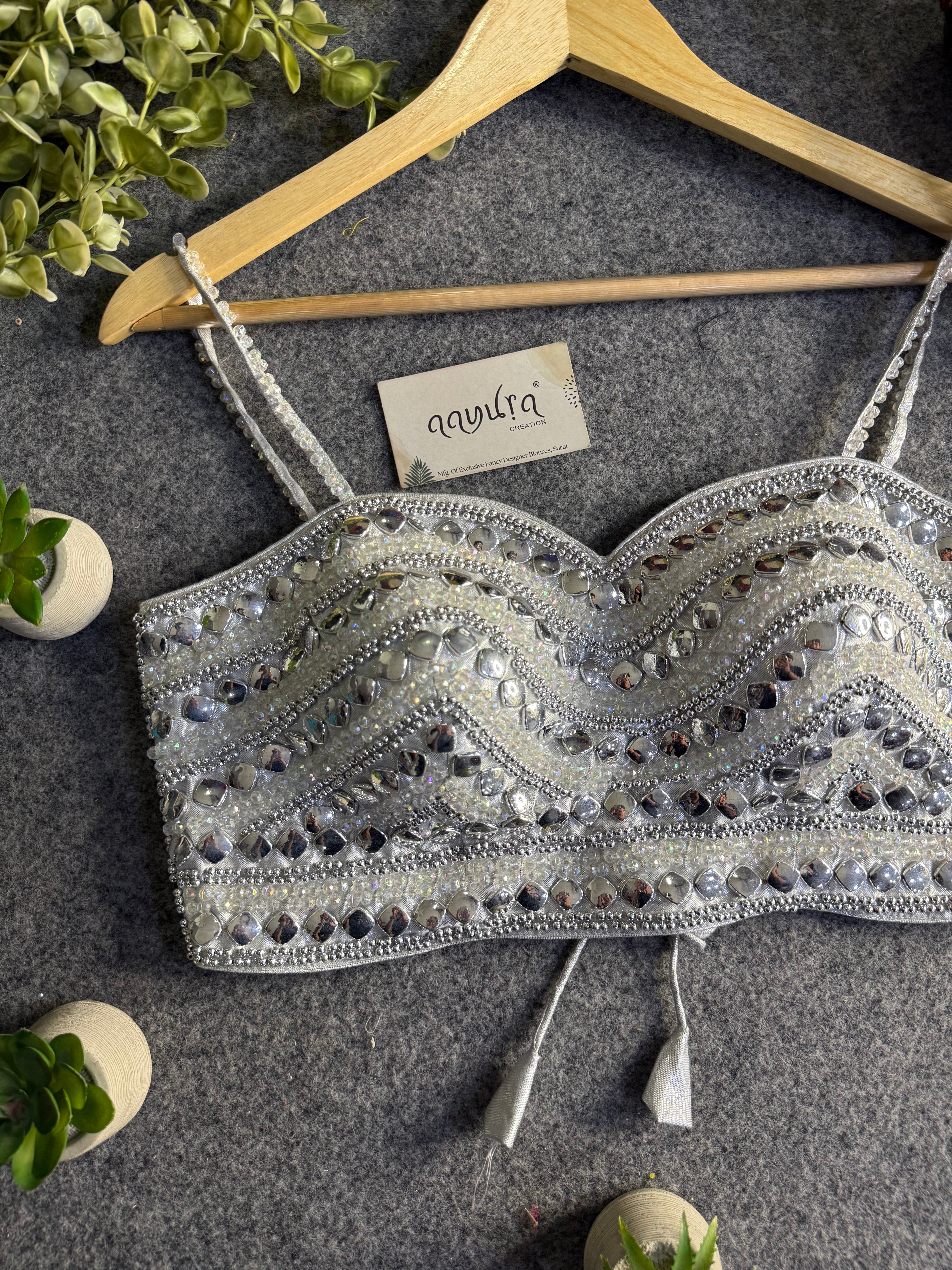 Grace Silk Handcrafted Blouse