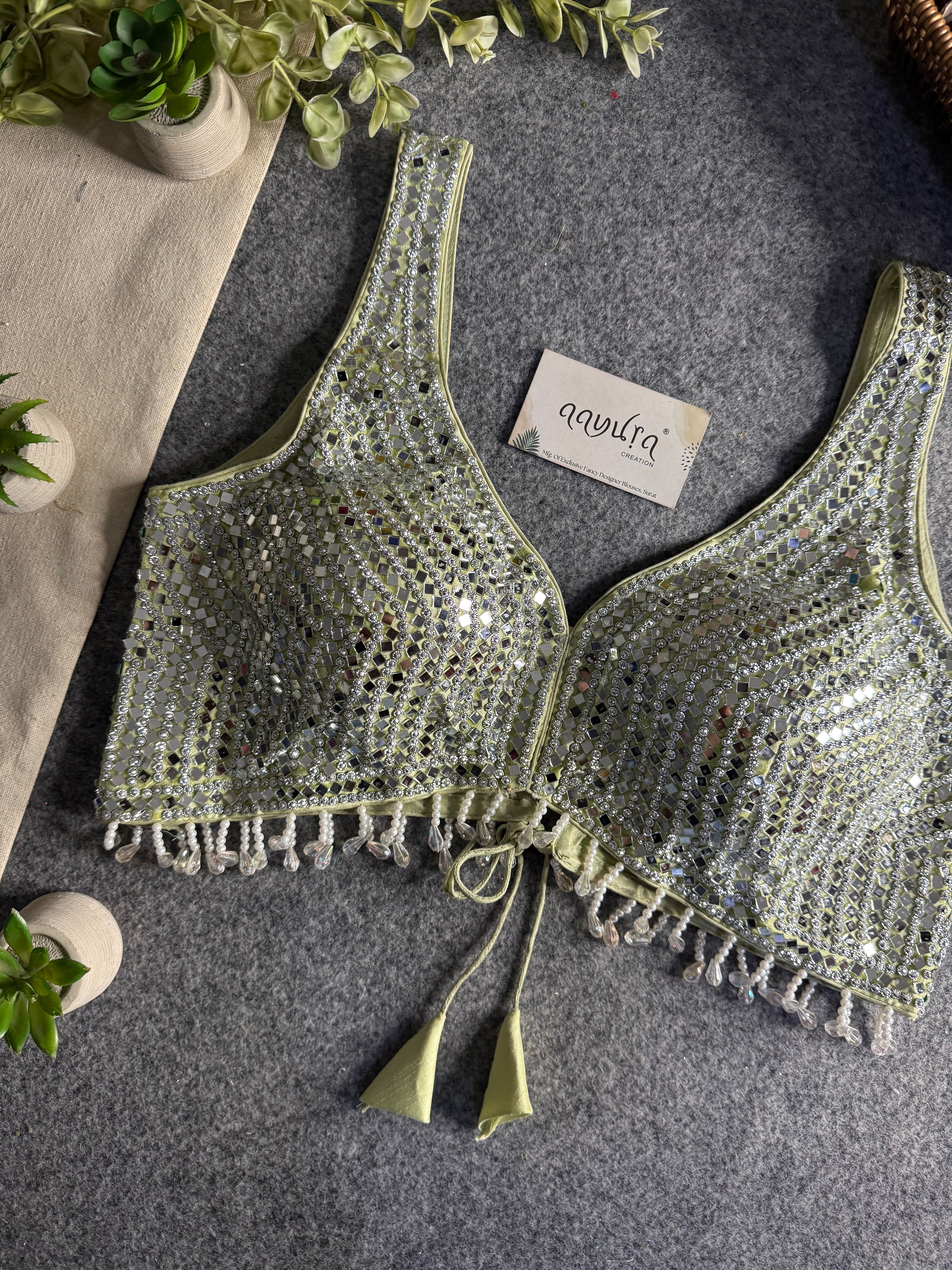 Lunara Festive Glow Blouse