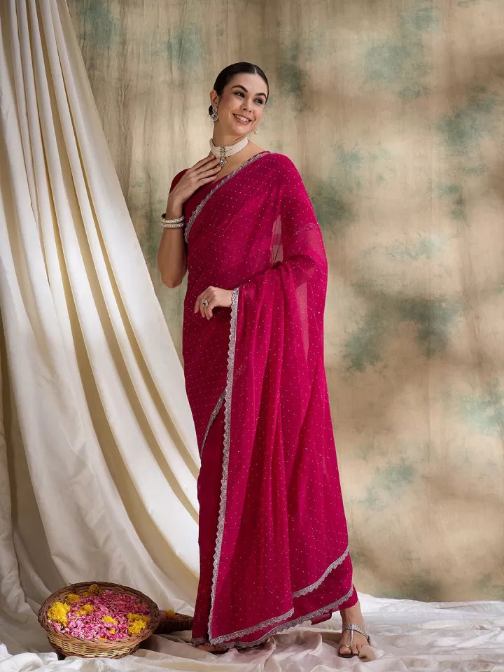 Diamond Drape – Classic Swarovski Saree