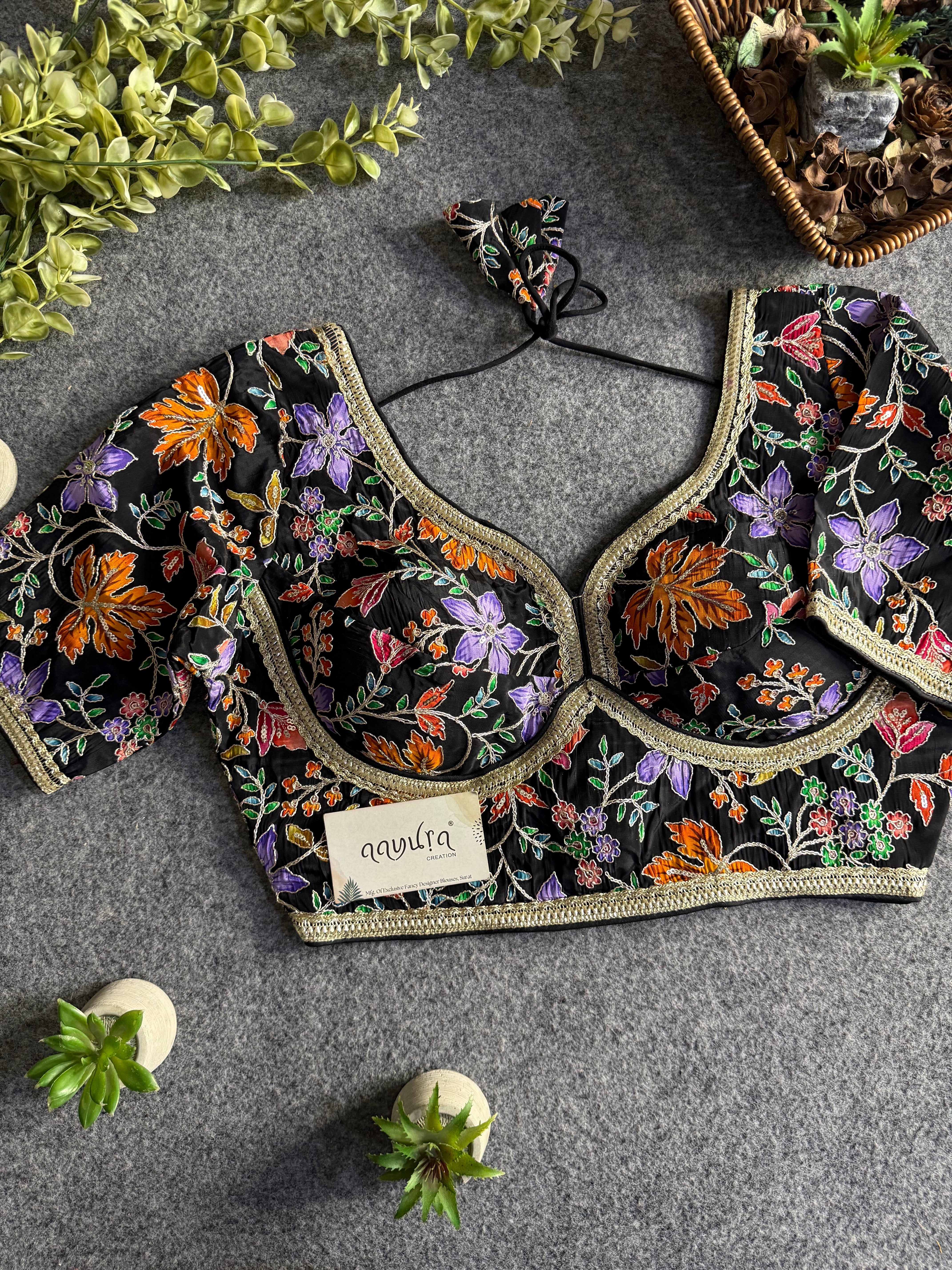 Heritage Sabyasachi Style Designer Blouse