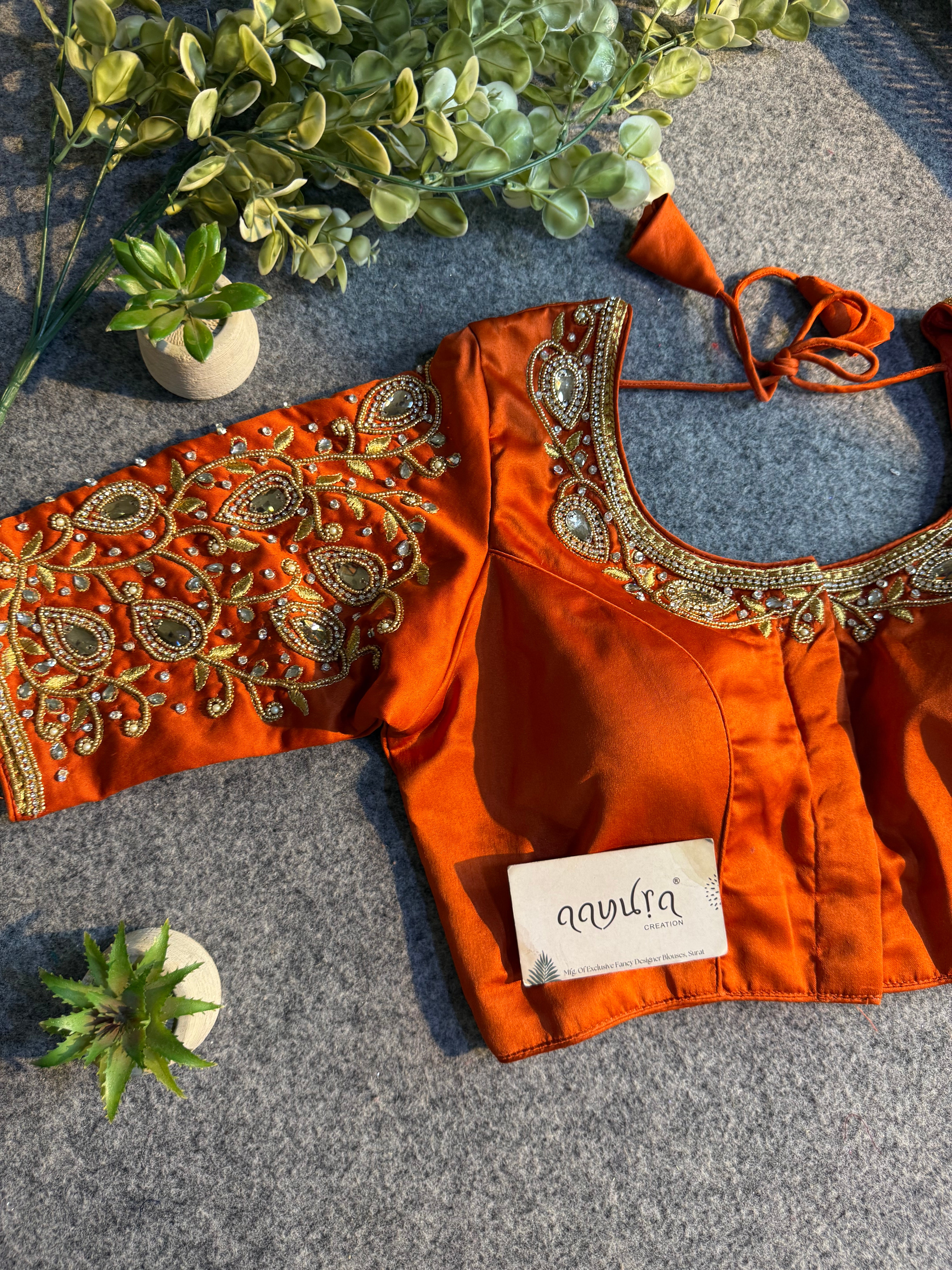 Twinkle Aari Work Blouse