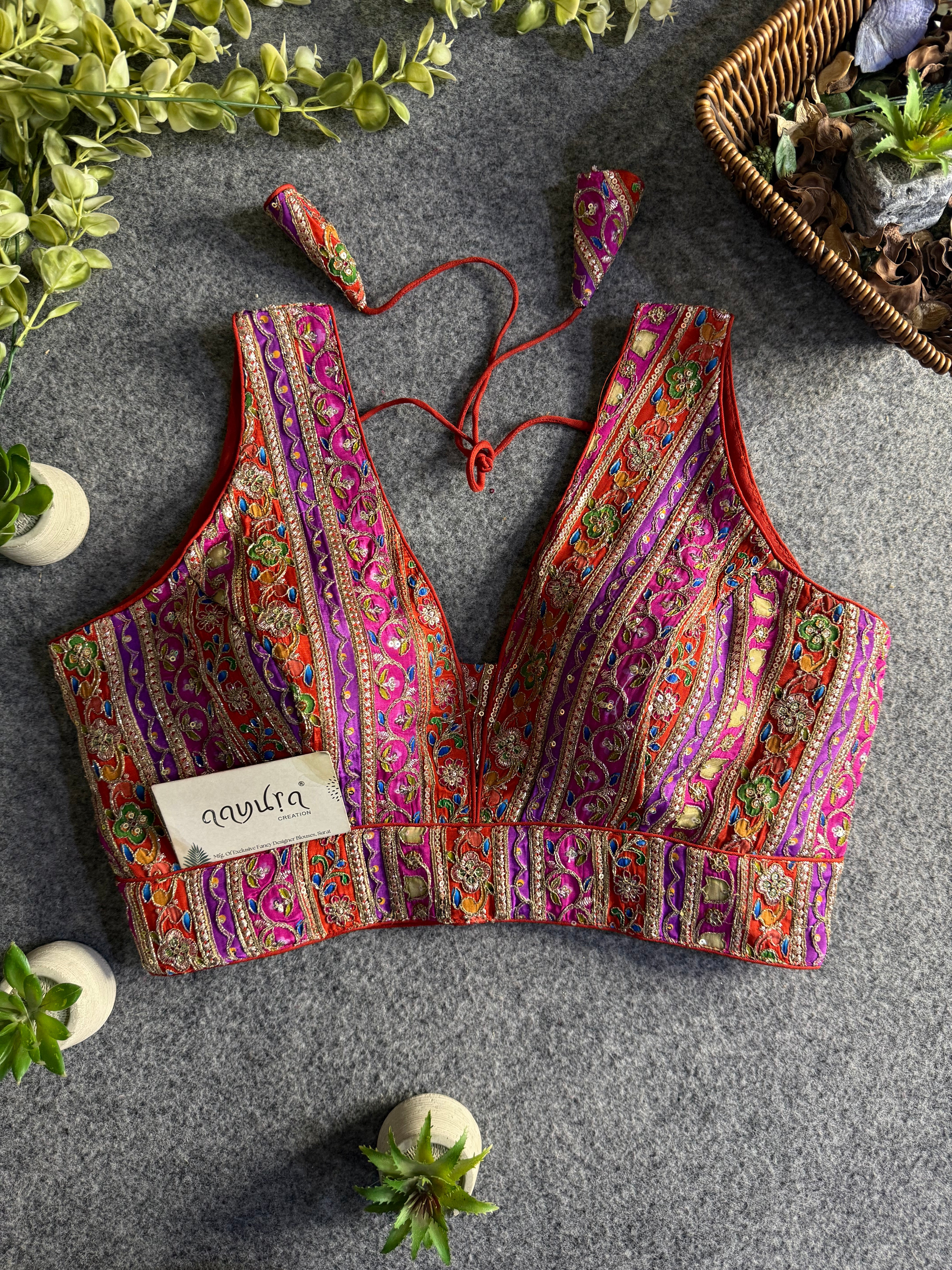 Aadhya Position Work Blouse