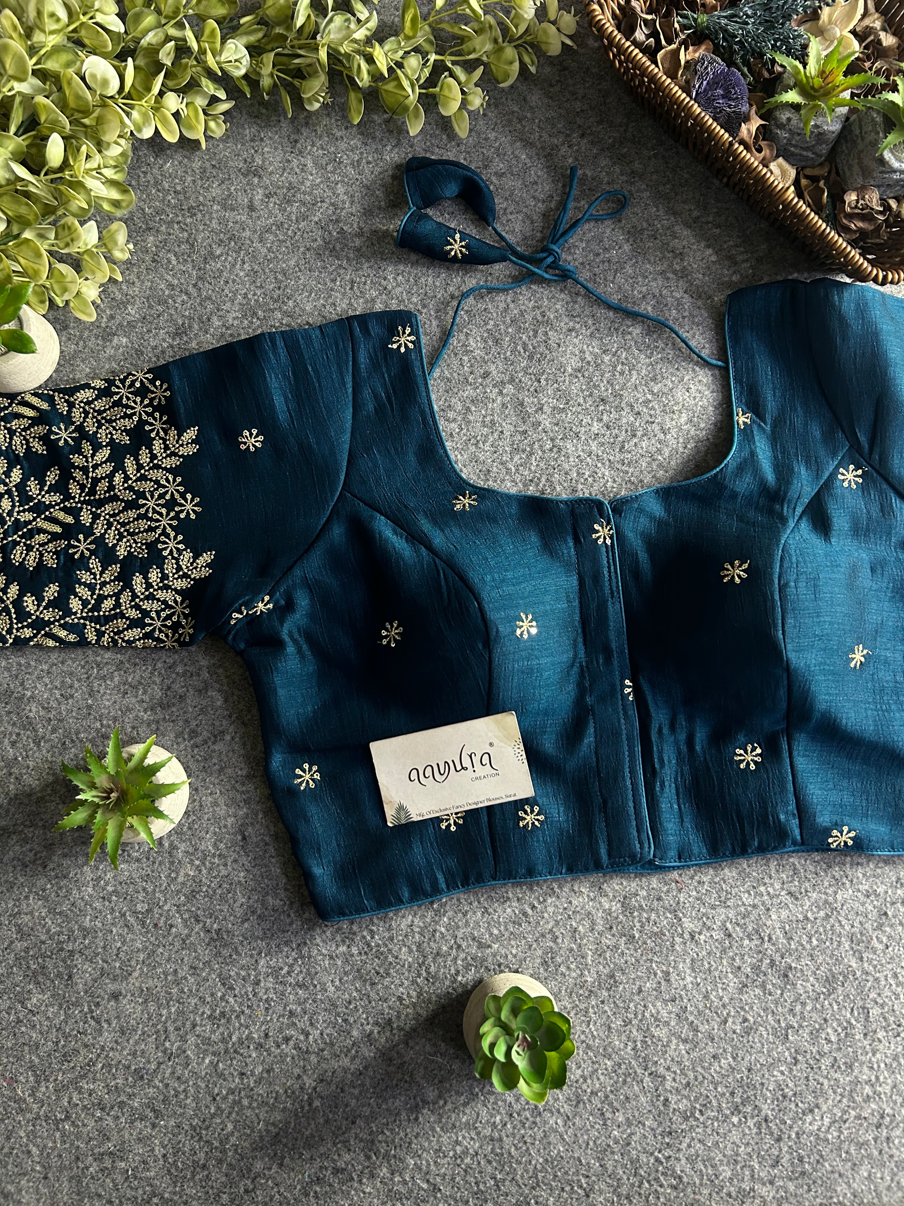 Rajsi Vichitra Zari Work Blouse
