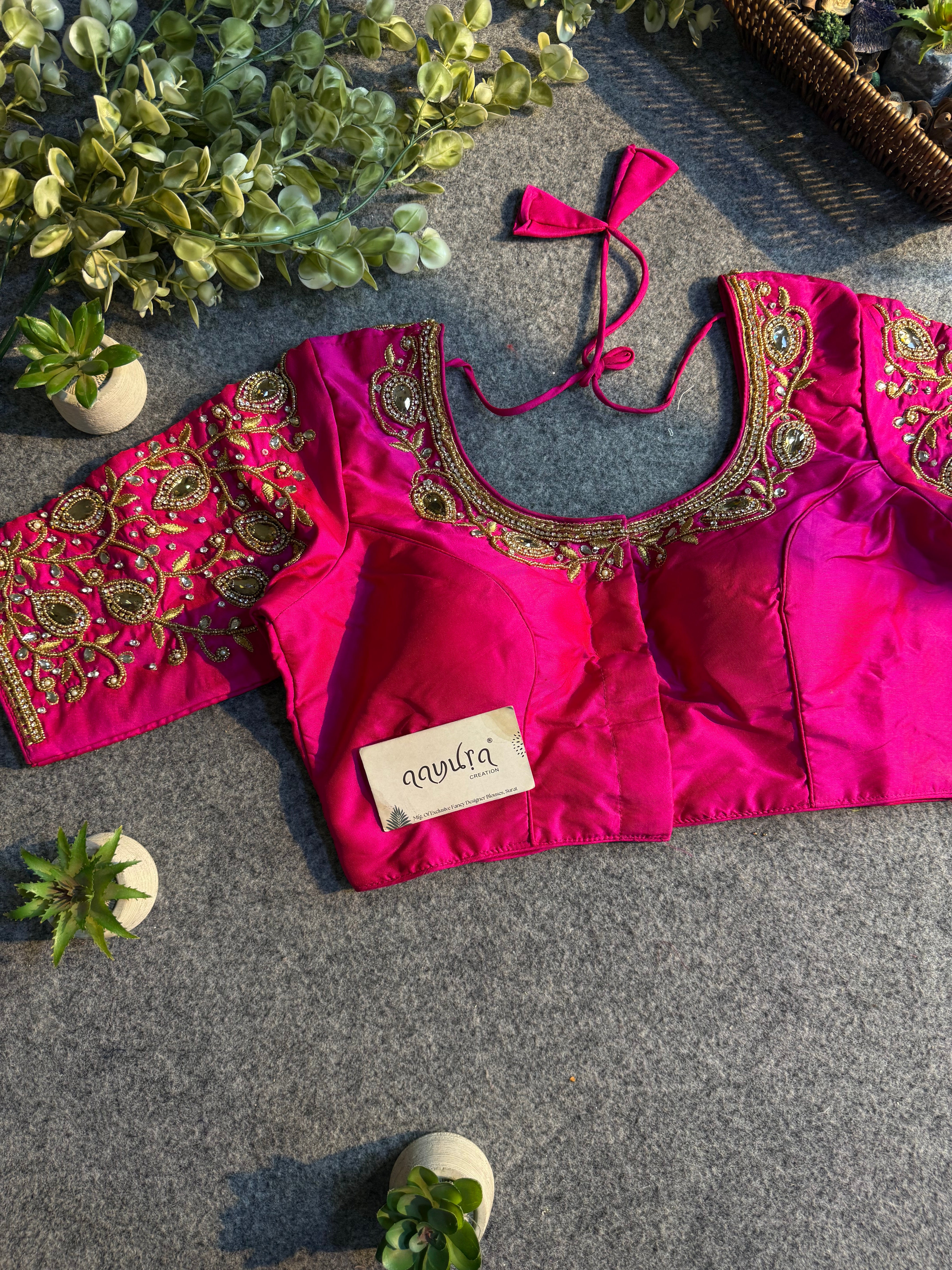 Twinkle Aari Work Blouse