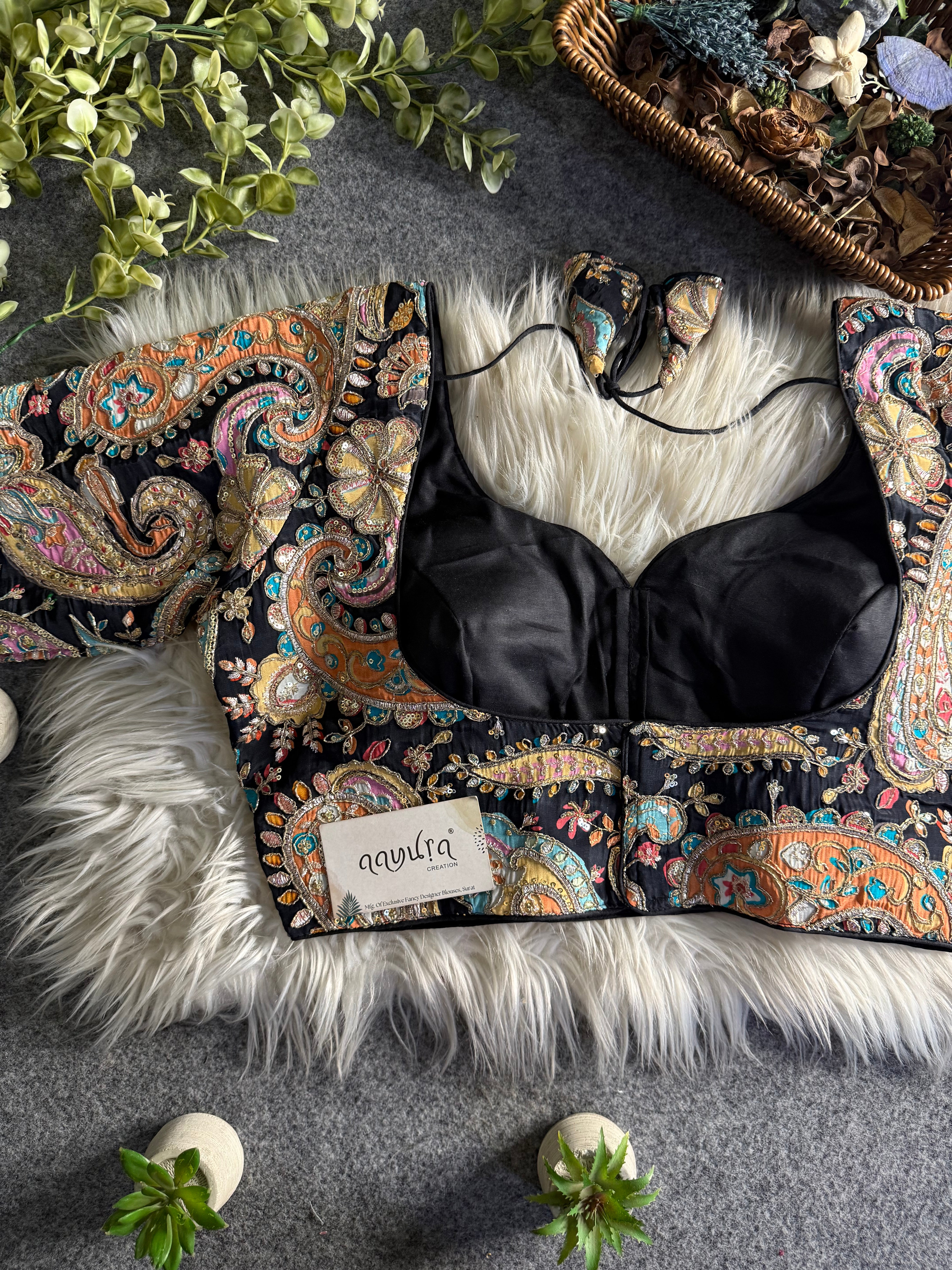 Elbow Sleeves Position Work Blouse