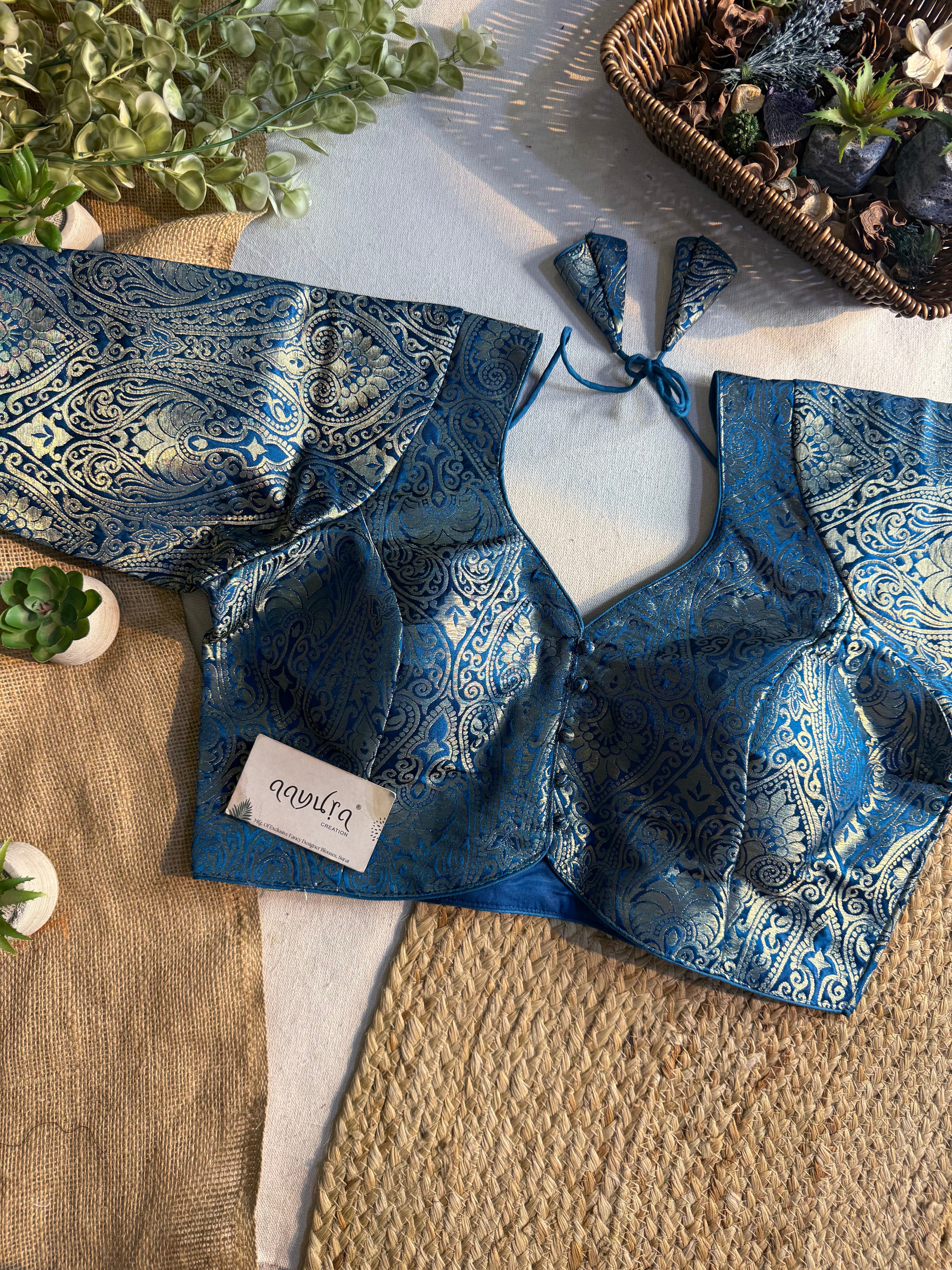 Zeenat Heritage Banarasi Blouse